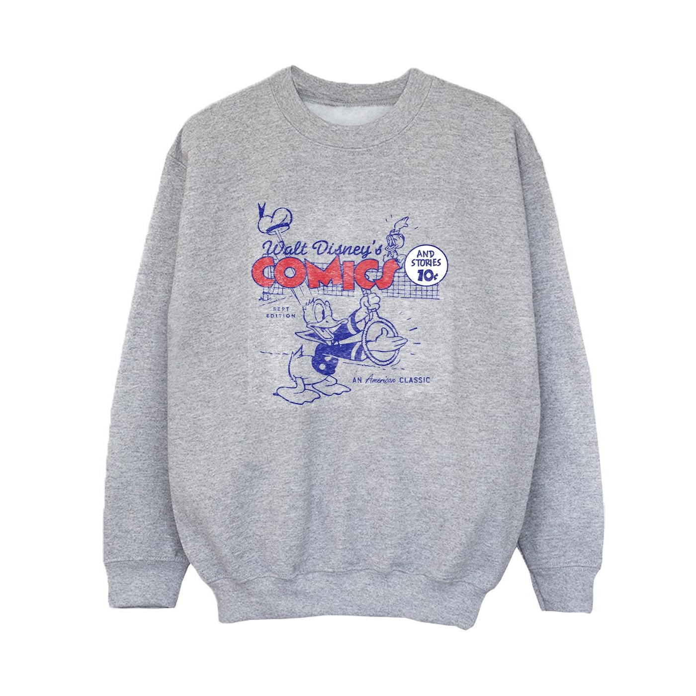 Disney - "Donald Duck Comics" Sweatshirt für Jungen (Grau)