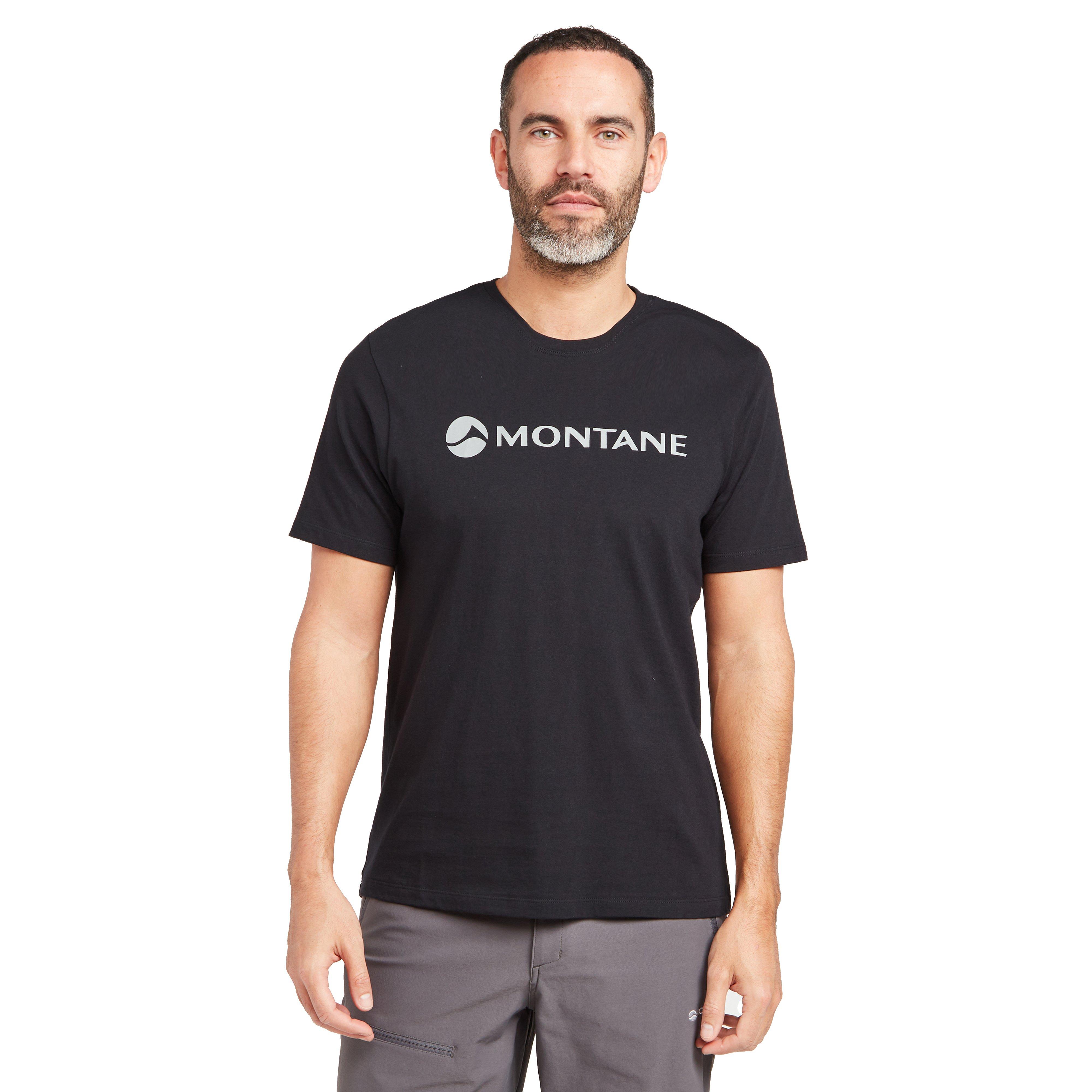 Montane Mens Mono Logo T-Shirt - Black - Size Large