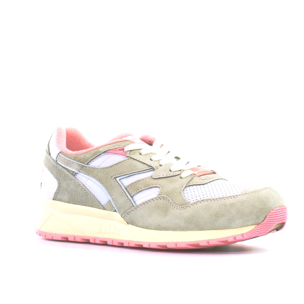 Diadora LC23 N9002 Träningsskor för herrar, vit/rosa – bild 2