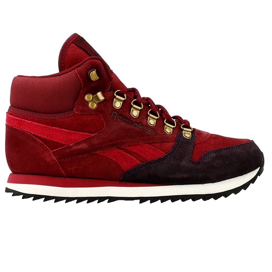 Thumbnail - Reebok Classic Mid Red Damenschuhe