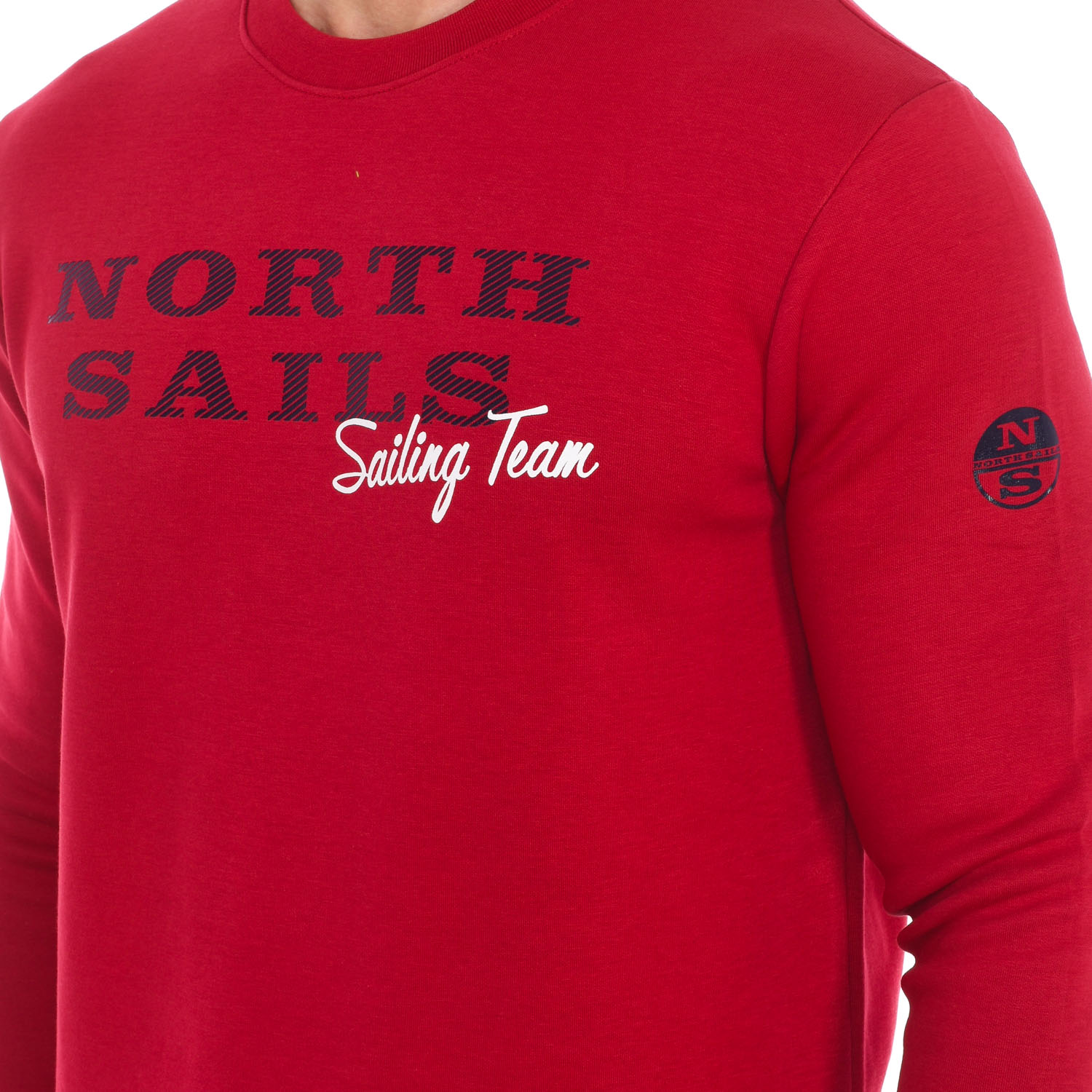 North Sails Långärmad sweatshirt med rund halsringning 9022970 herr – bild 2