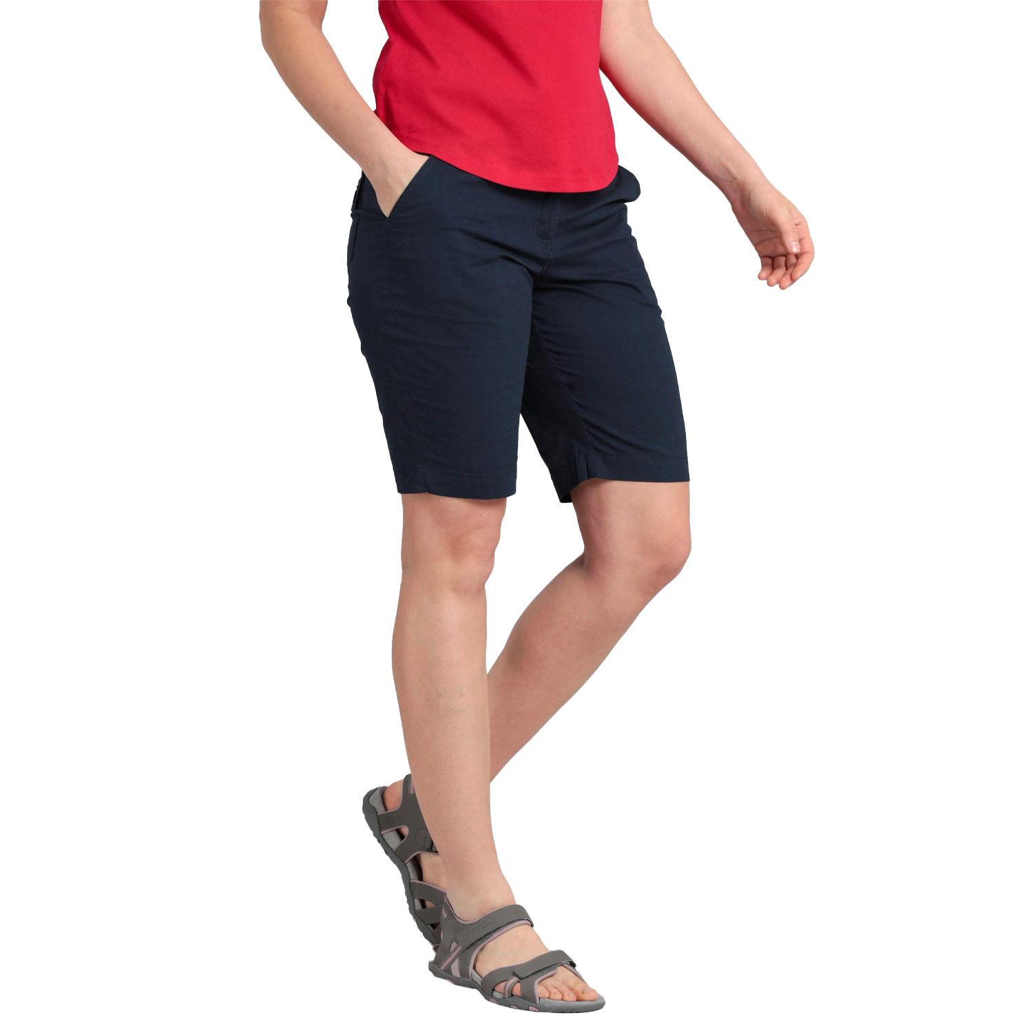 Thumbnail - Mountain Warehouse Damen/Damen Coast Stretch Shorts (Marine)