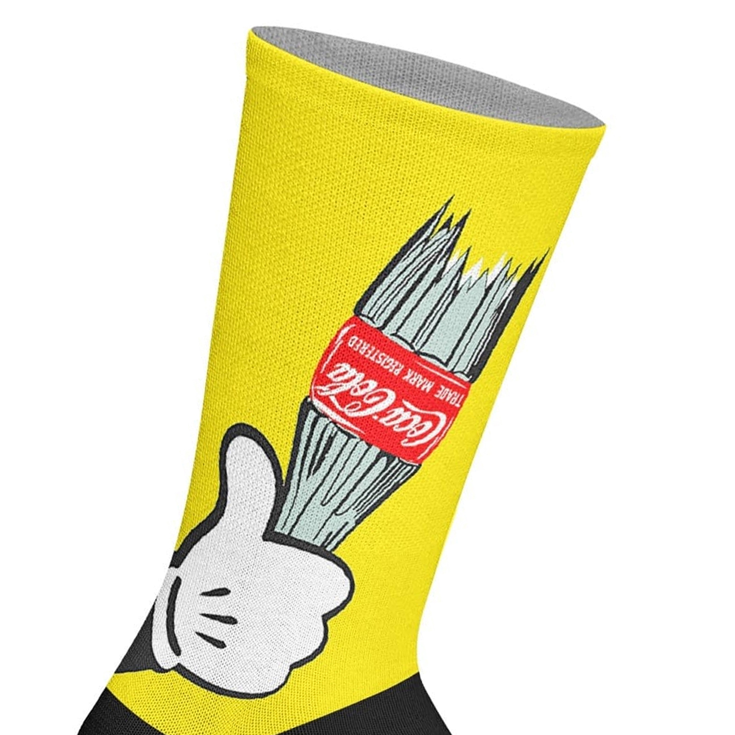 Jenes Socks Unisex Elastiska tryckta långstrumpor herr – bild 2
