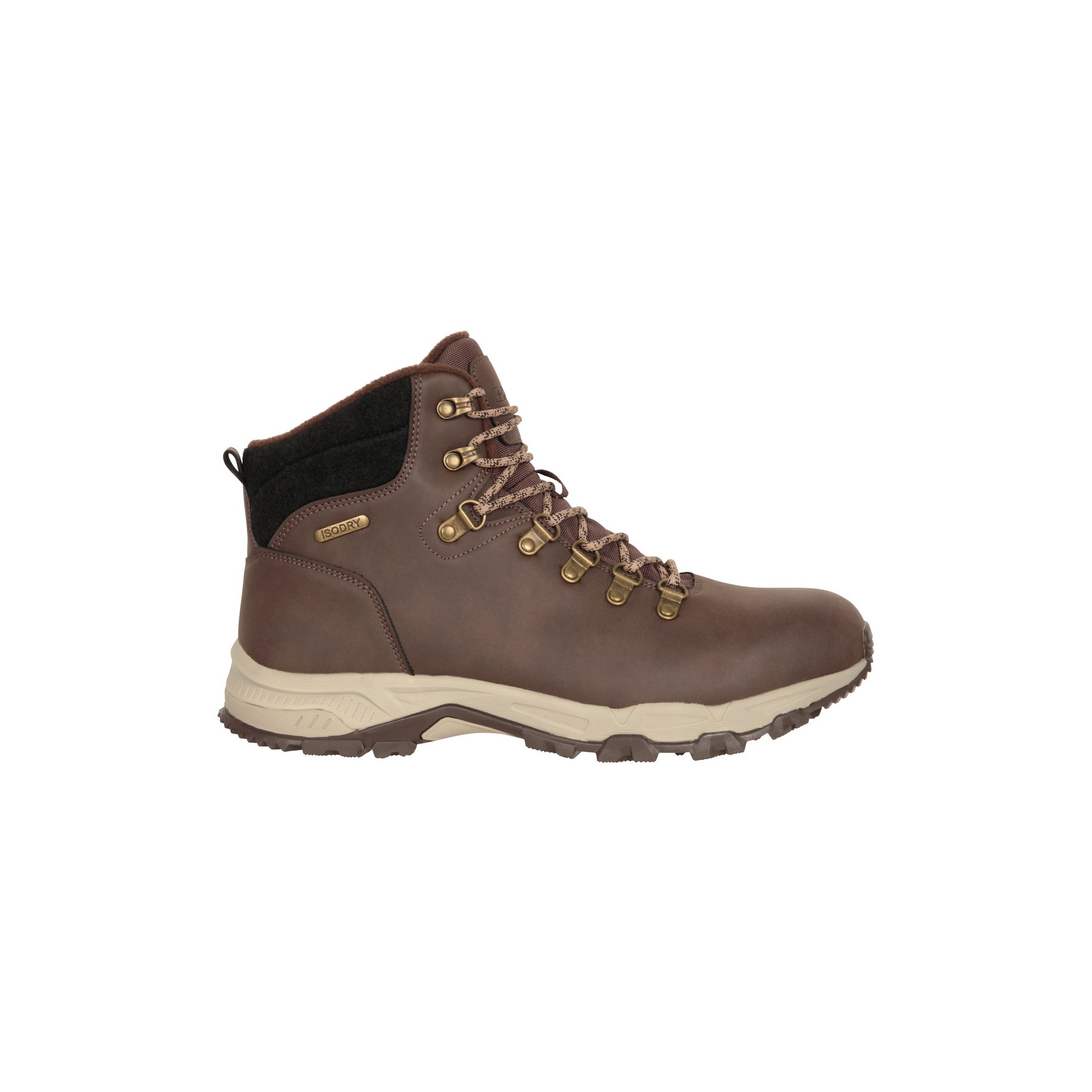 Thumbnail - Mountain Warehouse Conway wasserdichte Lederstiefel für Herren (Braun)