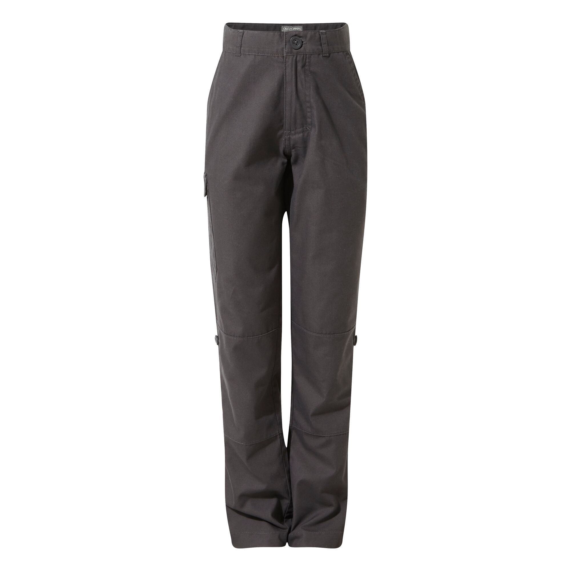 Craghoppers Childrens/Kids Kiwi II Trousers (Black Pepper)