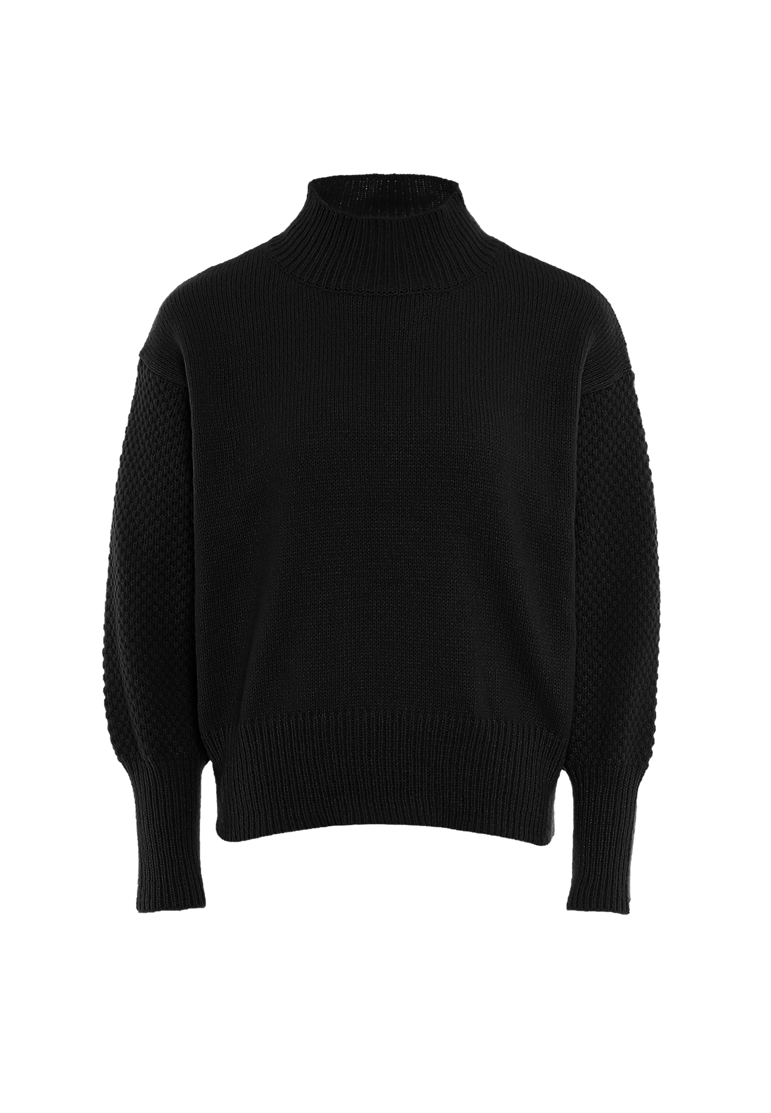 Thumbnail - Mymo Pullover Damen schwarz