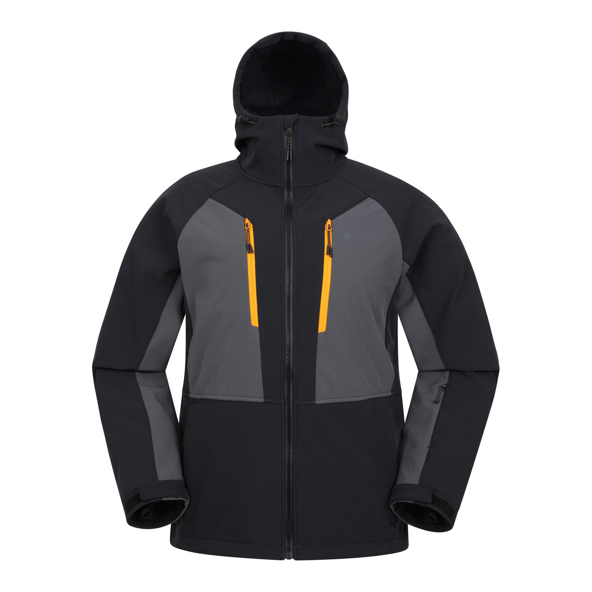 Thumbnail - Mountain Warehouse Herren Axis Extreme Softshell-Skijacke (Schwarz)