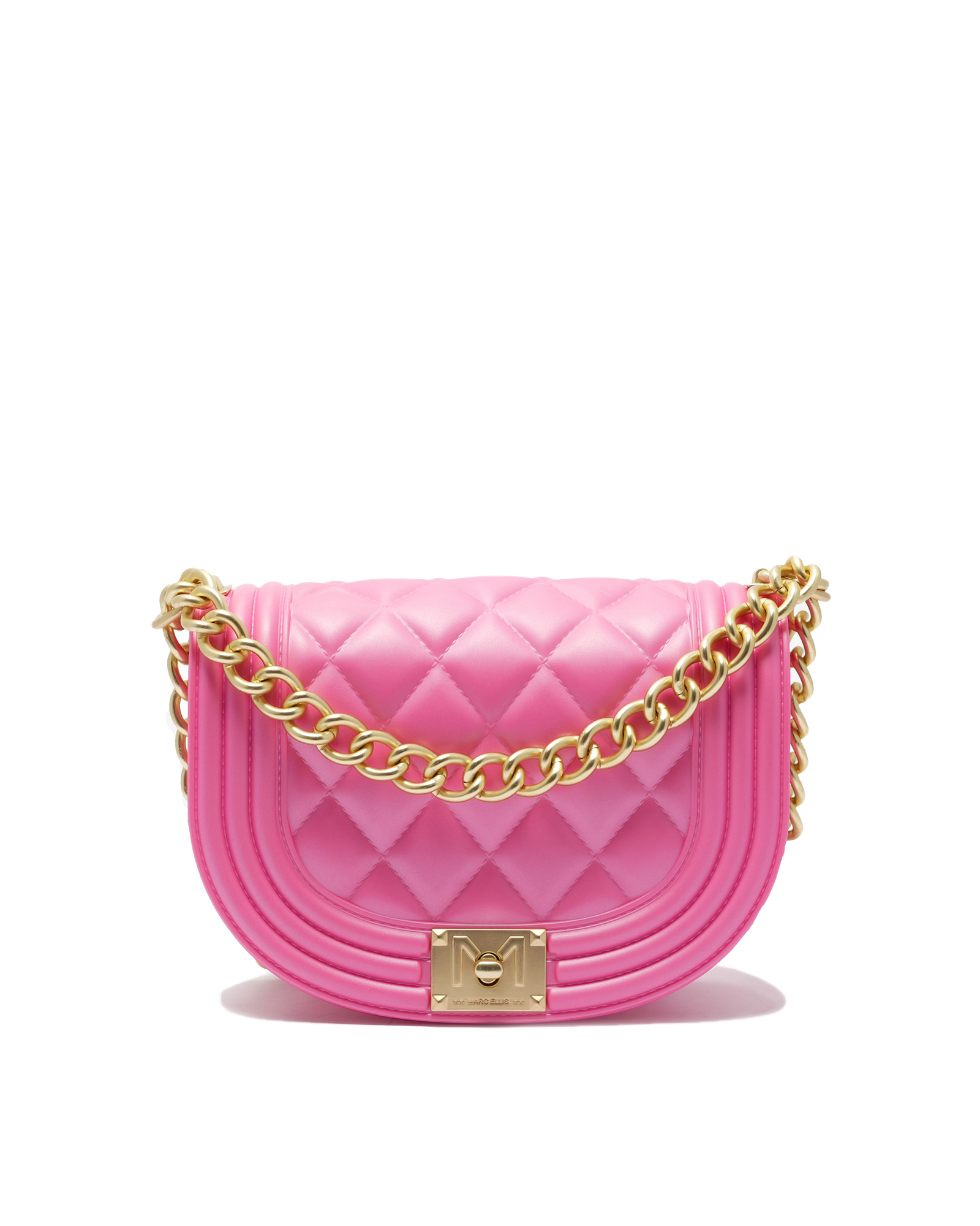 Marc Ellis Handtasche DARK PINK AND GOLD