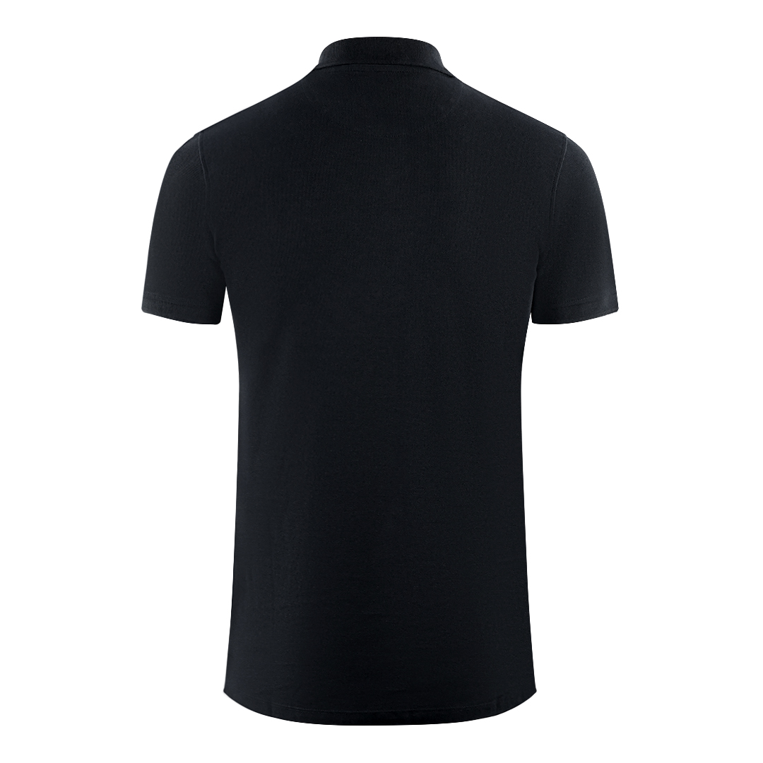 Aquascutum Pikétröja med märkesärm herr – bild 2