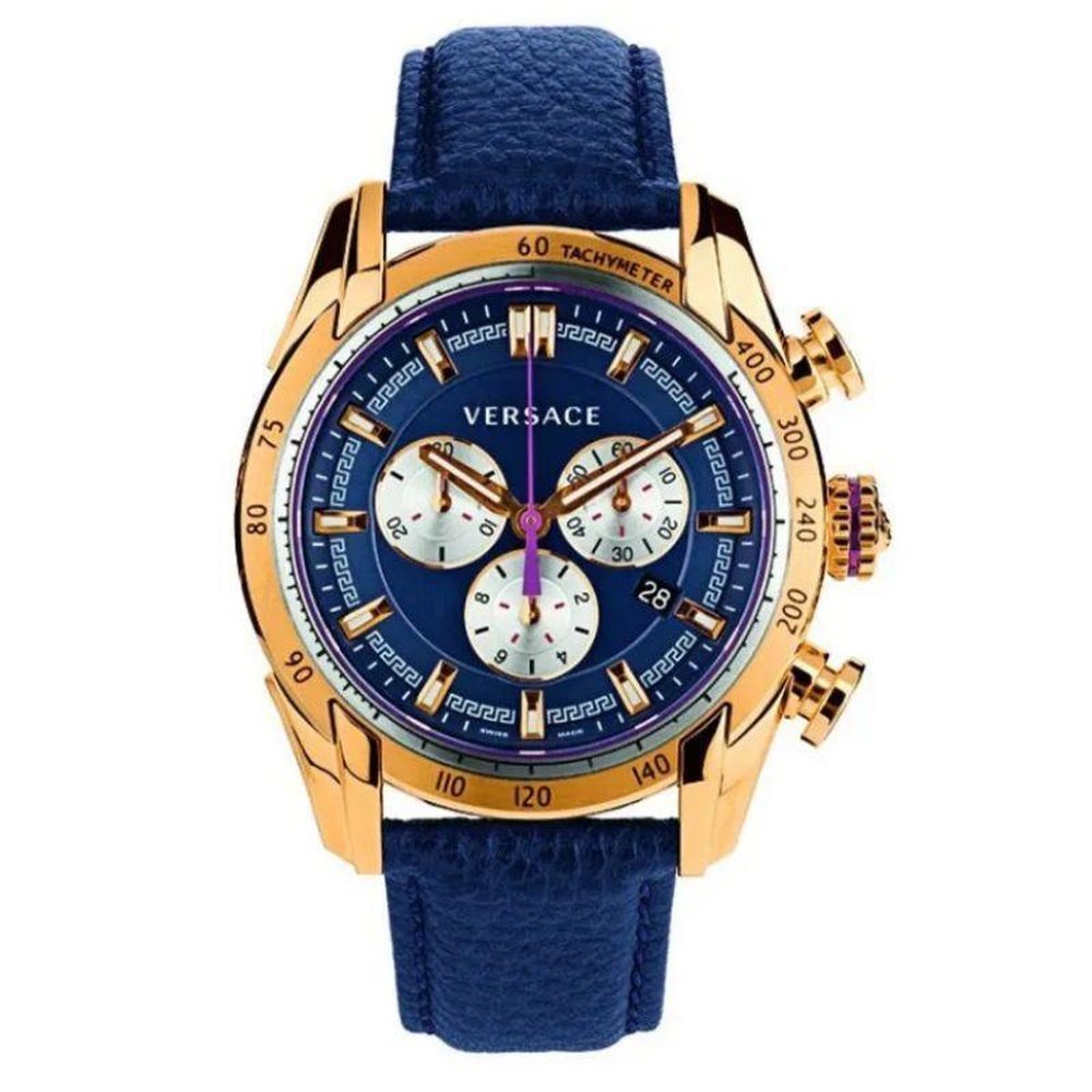 Thumbnail - Versace VDB030014 V-Ray Goldfarbene Herrenuhr