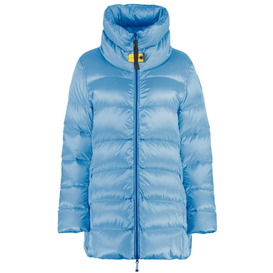 Parajumpers Womens Aline Blue Down Jacket Polyamide - Size Small