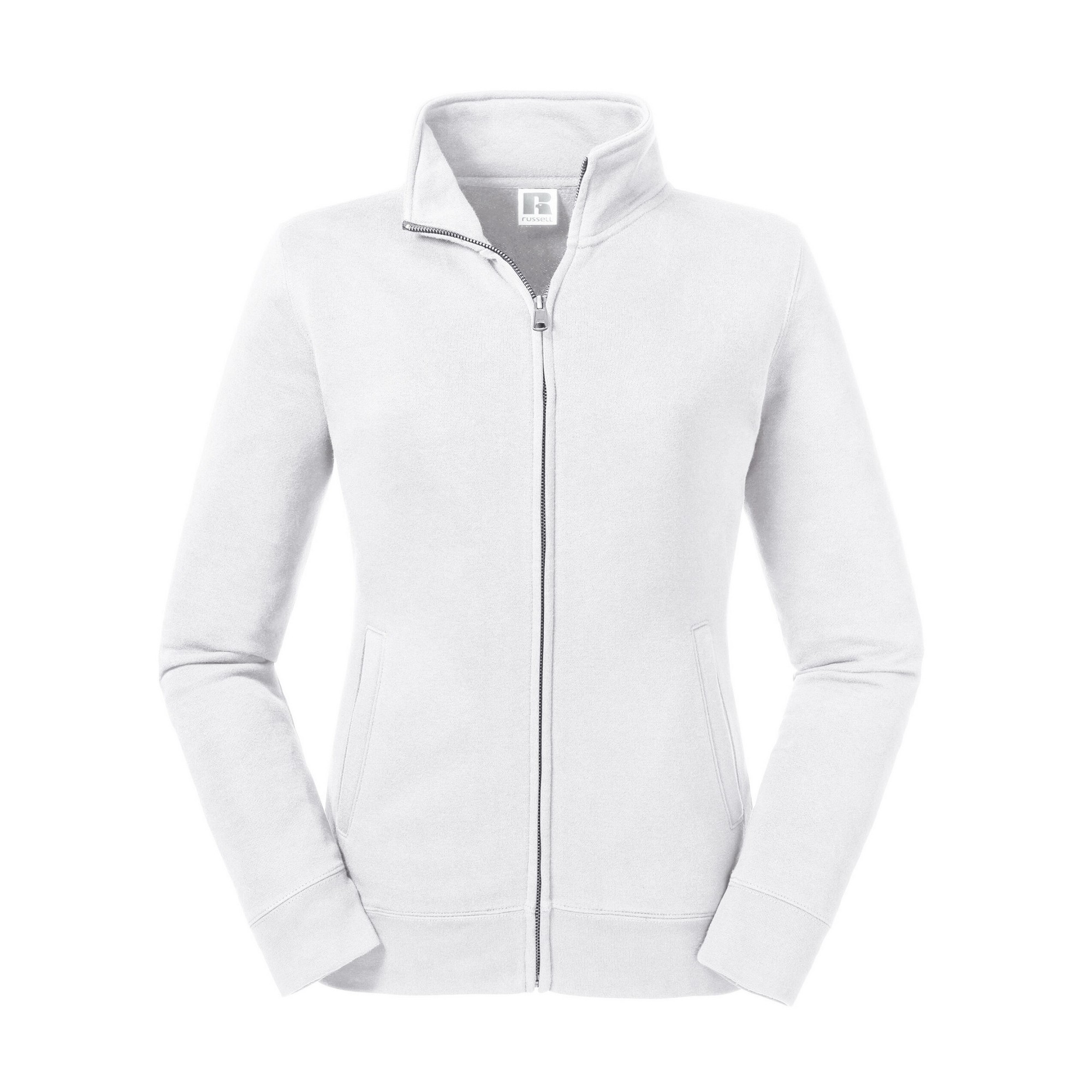 Russell - "Authentic" Sweatjacke für Damen (Weiß)