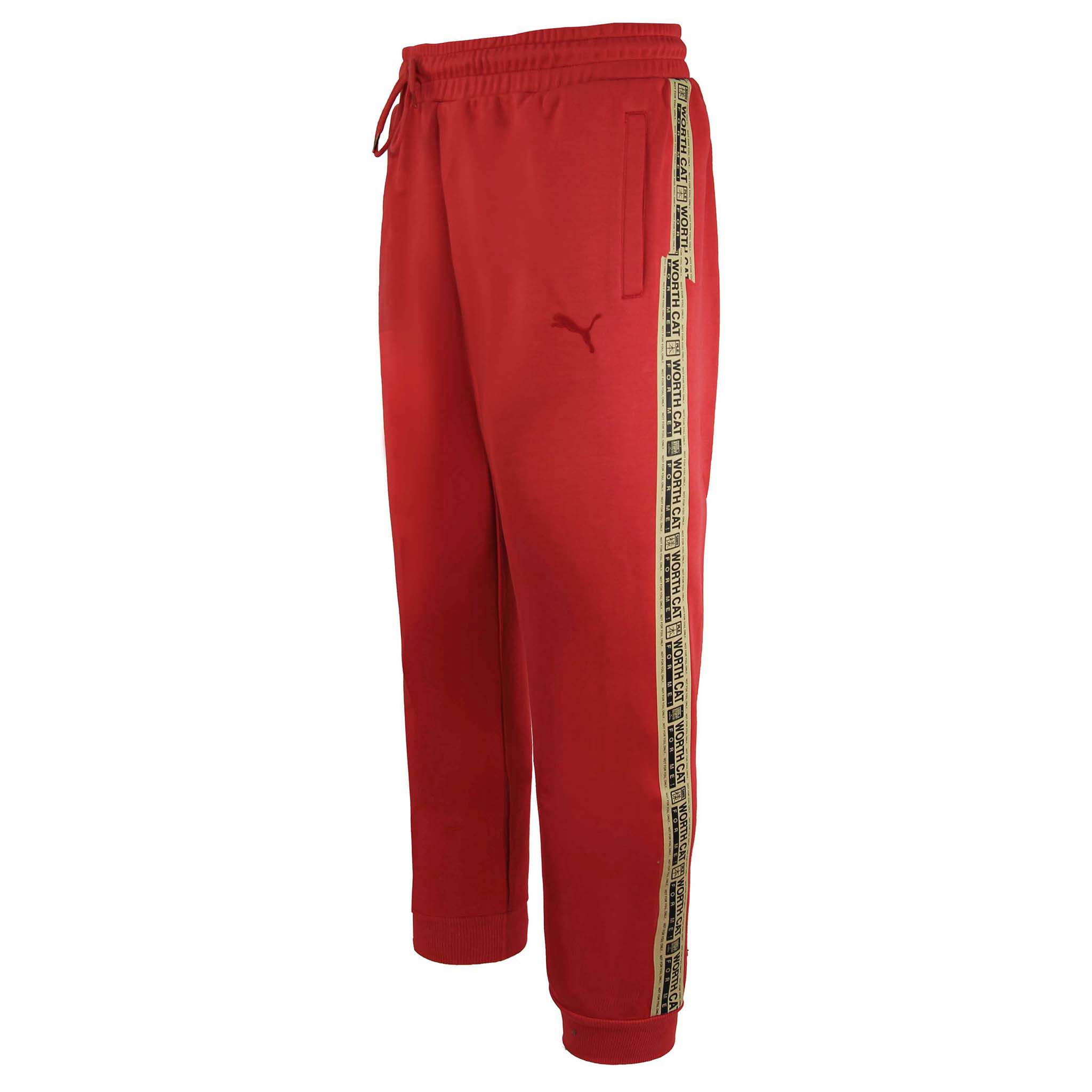 Puma x Michael Lau Stretch Midja Röd Dam Tapering Träningsbyxor 530366 22 – bild 2