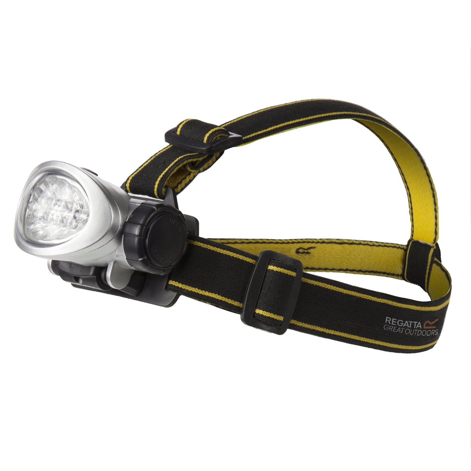 Regatta Groot Buiten 10 LED Headtorch (Zwart/Seal Grijs)