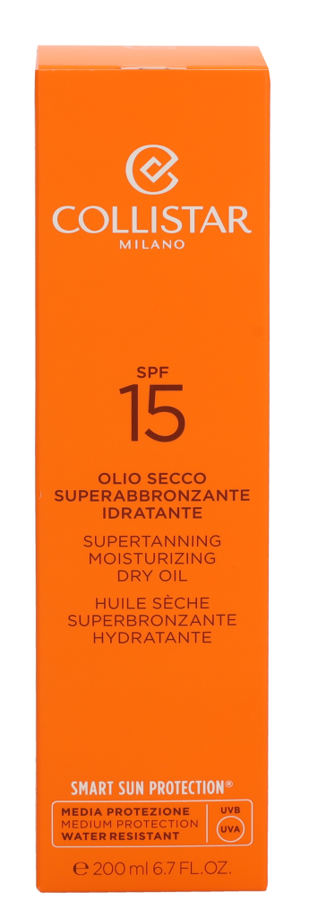 Collistar Sun Tan Supertanning Dry Oil SPF15 solskydd dam – bild 2