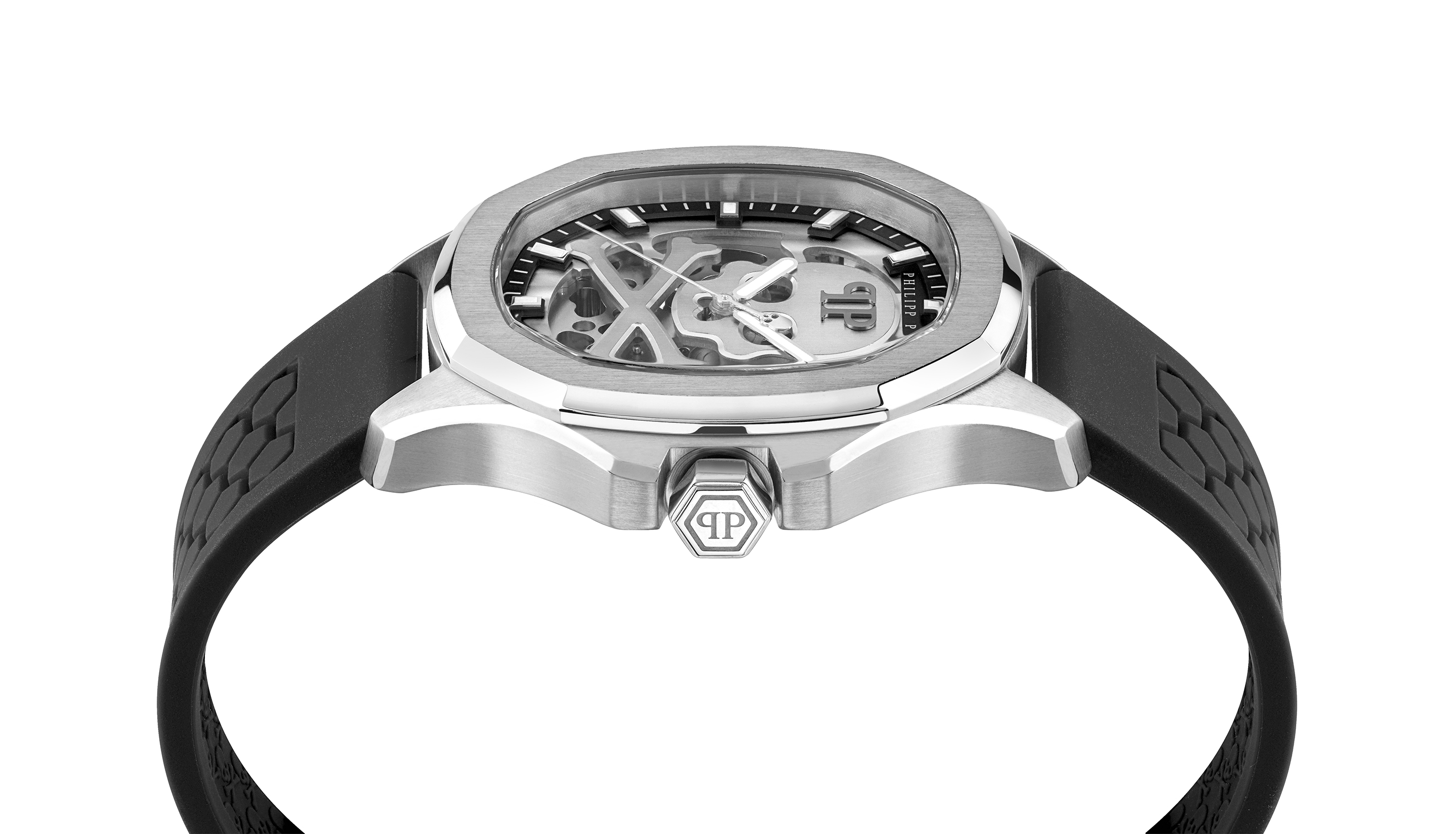 Philipp Plein $keleton $pectre Herrklocka Svart PWRAA0123 – bild 2