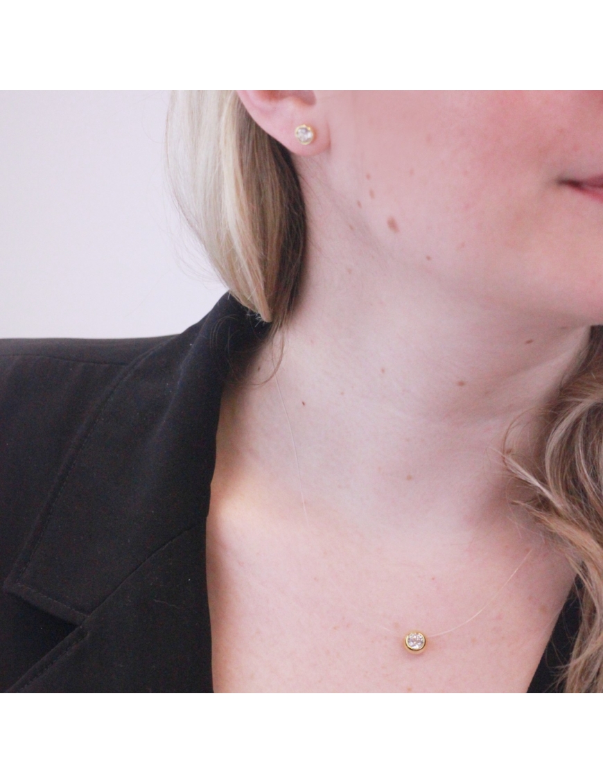 MYC Paris Moon Set och låda guld och kristall smyckesförvaring dam – bild 2