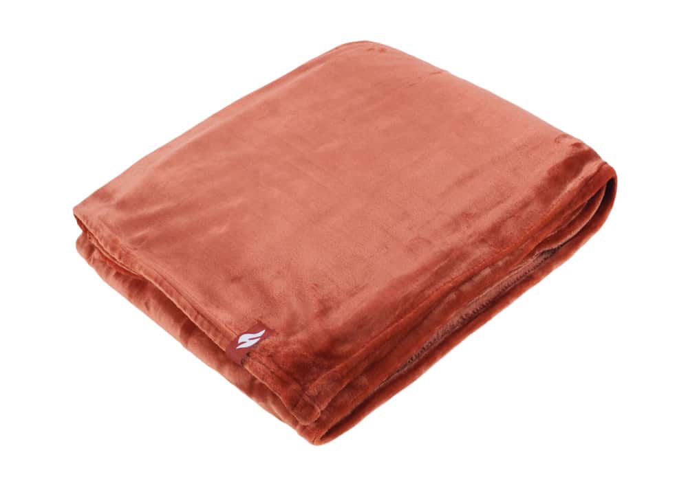 Heat Holders Unisex Extra Soft Warm 1.7 TOG Luxury Thermal Fleece Blanket – 180 x 200 cm – Orange – One Size Heat Holders Unisex Extra Soft Warm 1.7 TOG Luxury Thermal Fleece Blanket – 180 x 200 cm – Orange – One Size