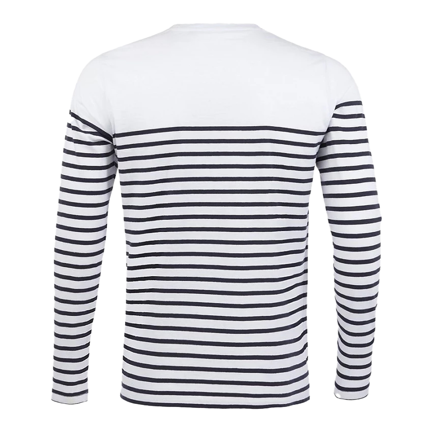SOLS (Vit/marinefärgad) t-shirts herr – bild 2