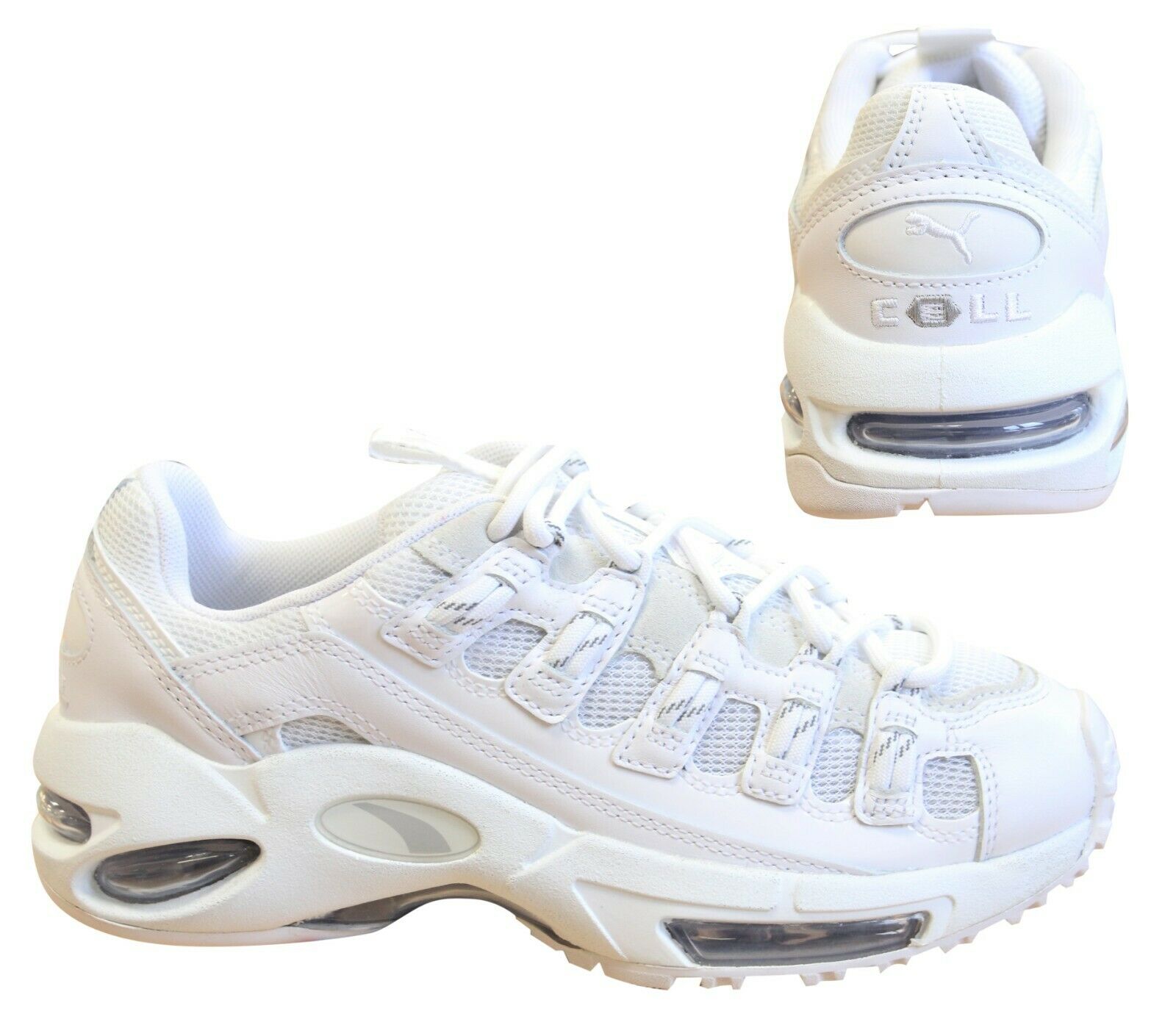 Cell Endura Reflective White Textile Lace Up Herrskor 369665 02 B120C