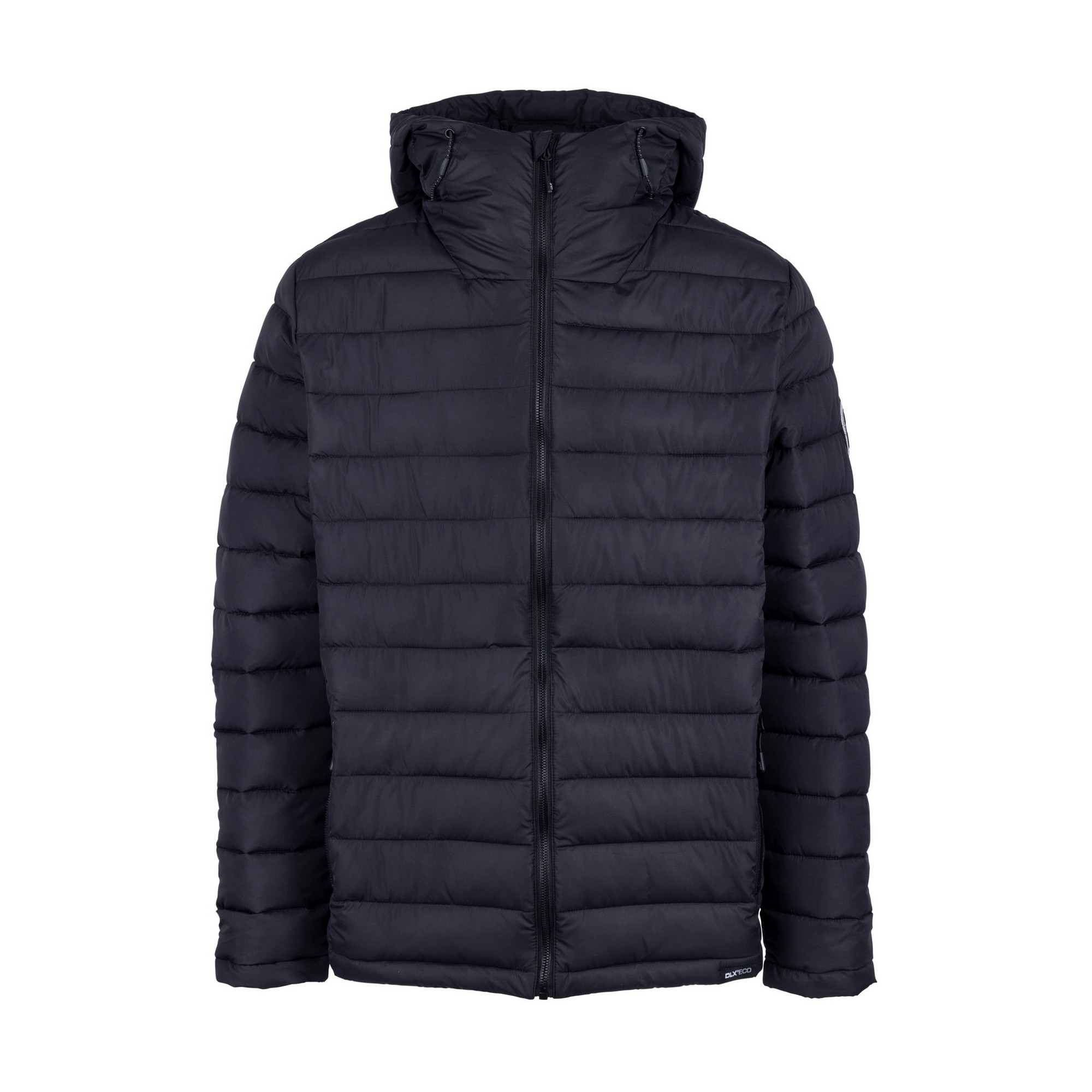 DLX Mens Gerald Eco Friendly Padded Jacket (Black) - Size Large