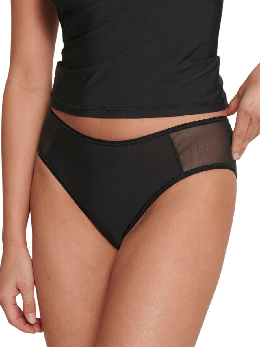 Sloggi Womens Soft ADAPT Hipster Briefs - Black Polyamide - Size X-Large