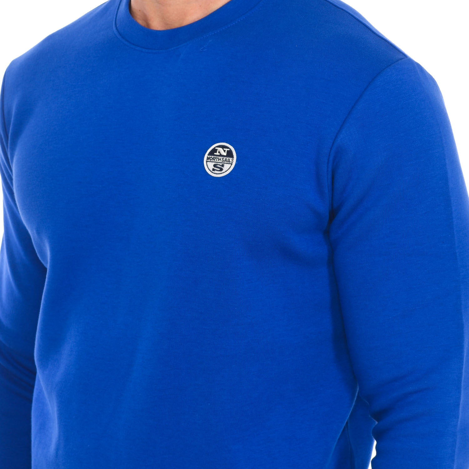 North Sails Långärmad sweatshirt med rund halsringning 9024070 herr – bild 2