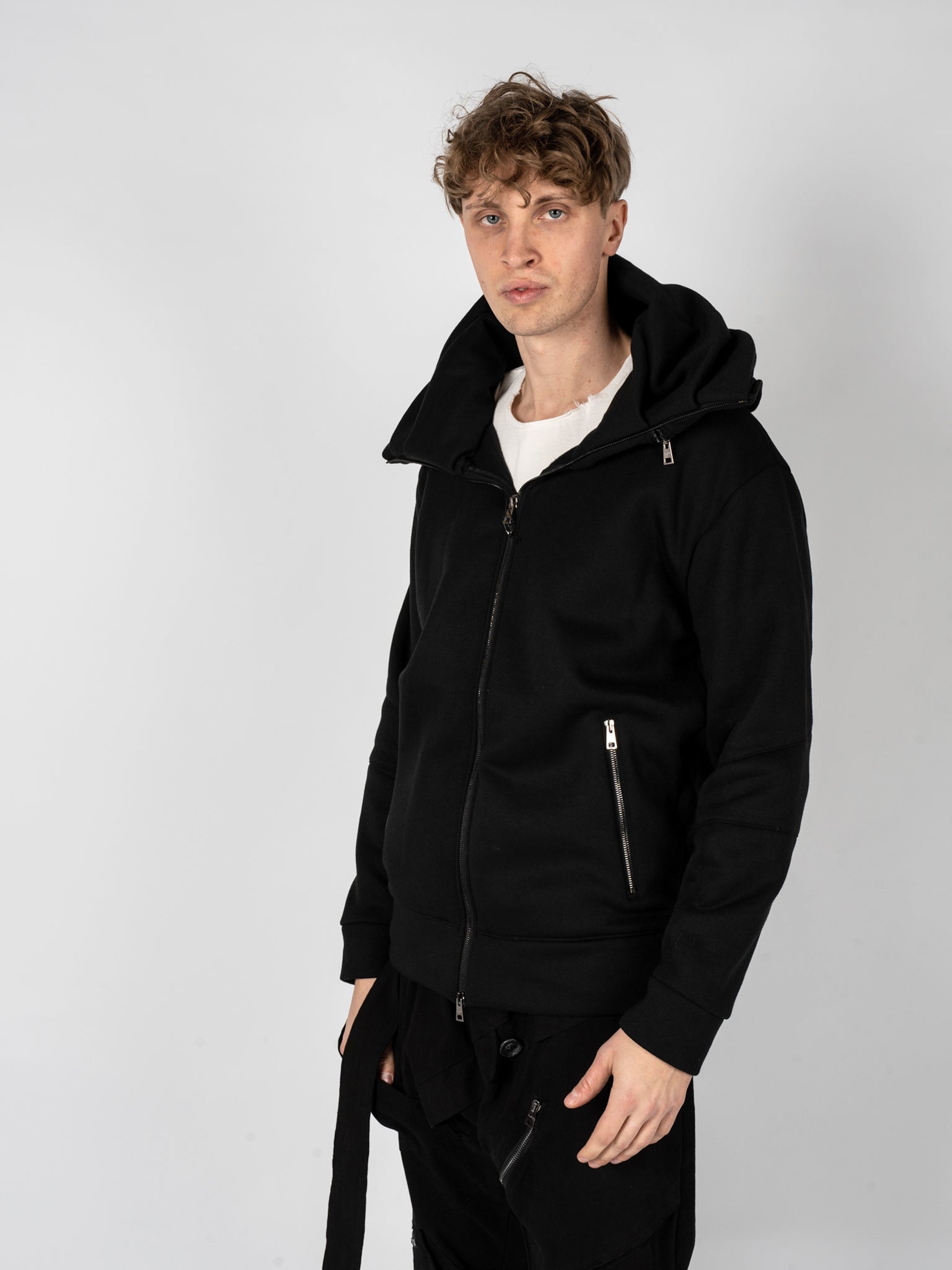La Haine Inside Us Sweatshirt LM027 Svart för män herr – bild 2