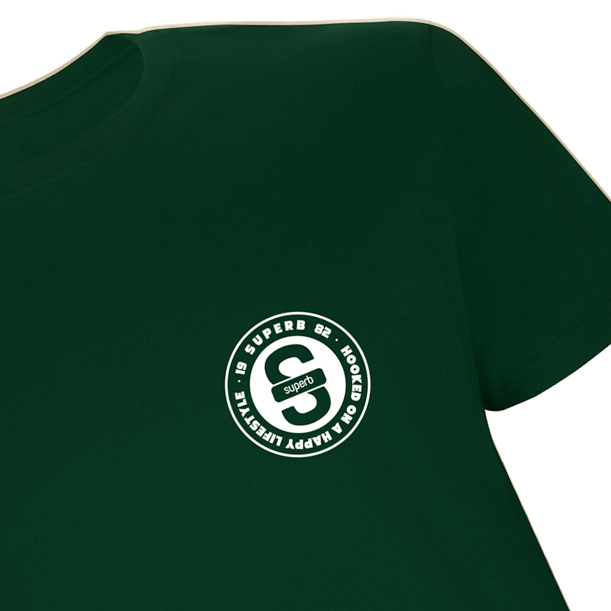 Superb 1982 T-shirts med korta ärmar SPRBCO-002 t-shirts - bas herr – bild 5