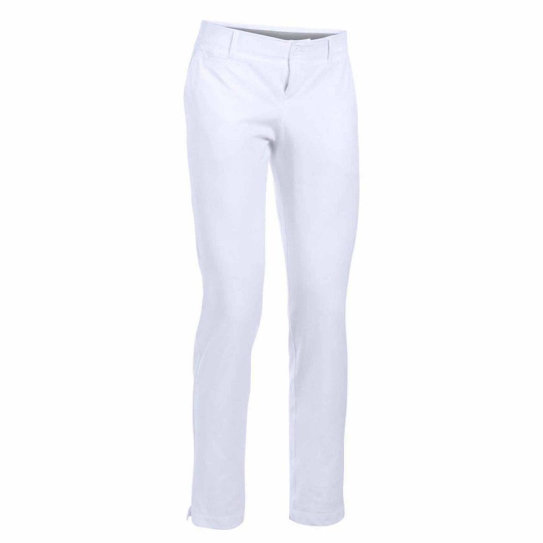 Under Armour Links Womens White Golf Pants