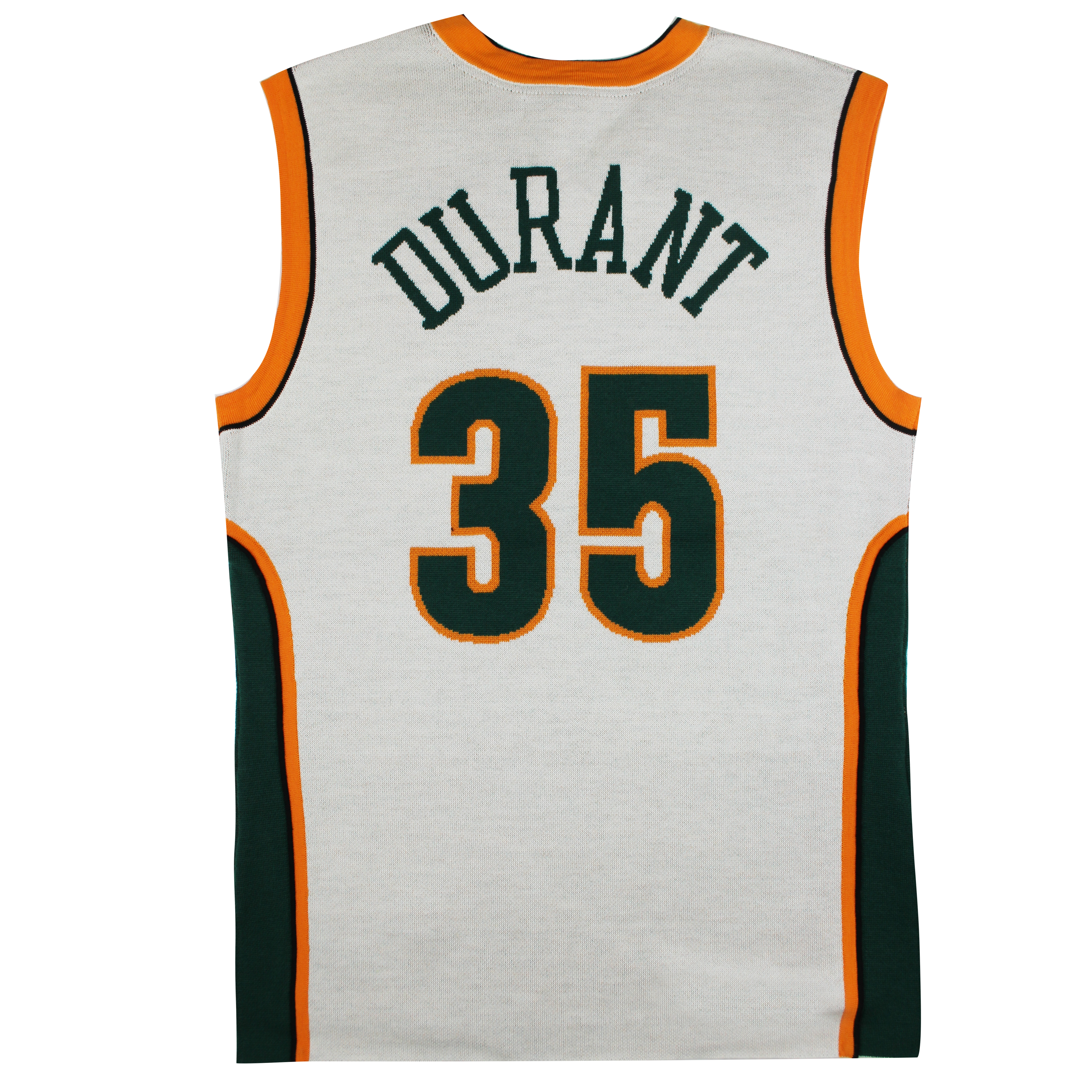 Mitchell & Ness x CLOT M&N Seattle Supersonics Stickad Kevin Durant-tröja herr – bild 2