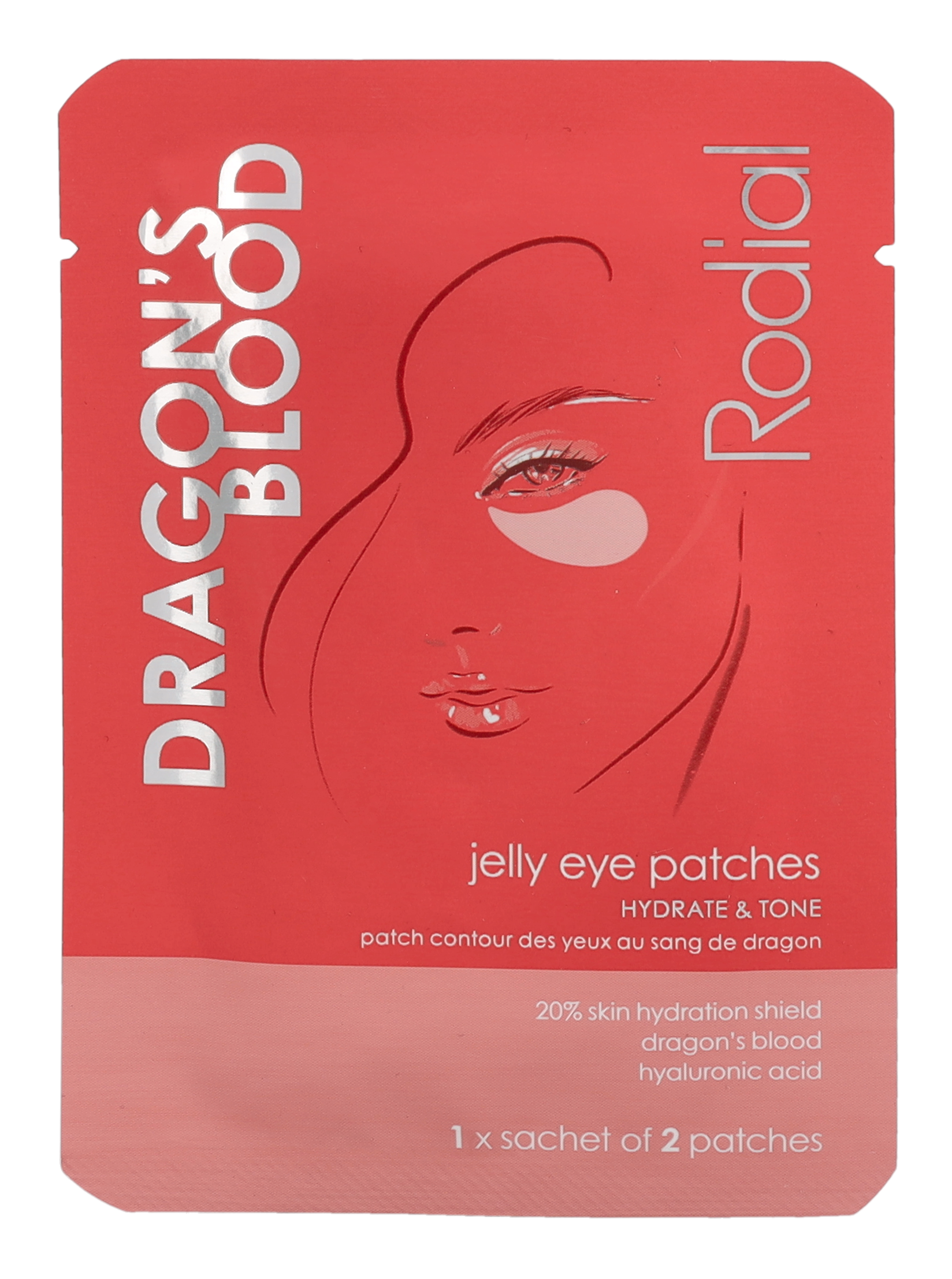 Rodial Dragon's Blood Jelly Eye Patch 3 g ögonvård dam – bild 2