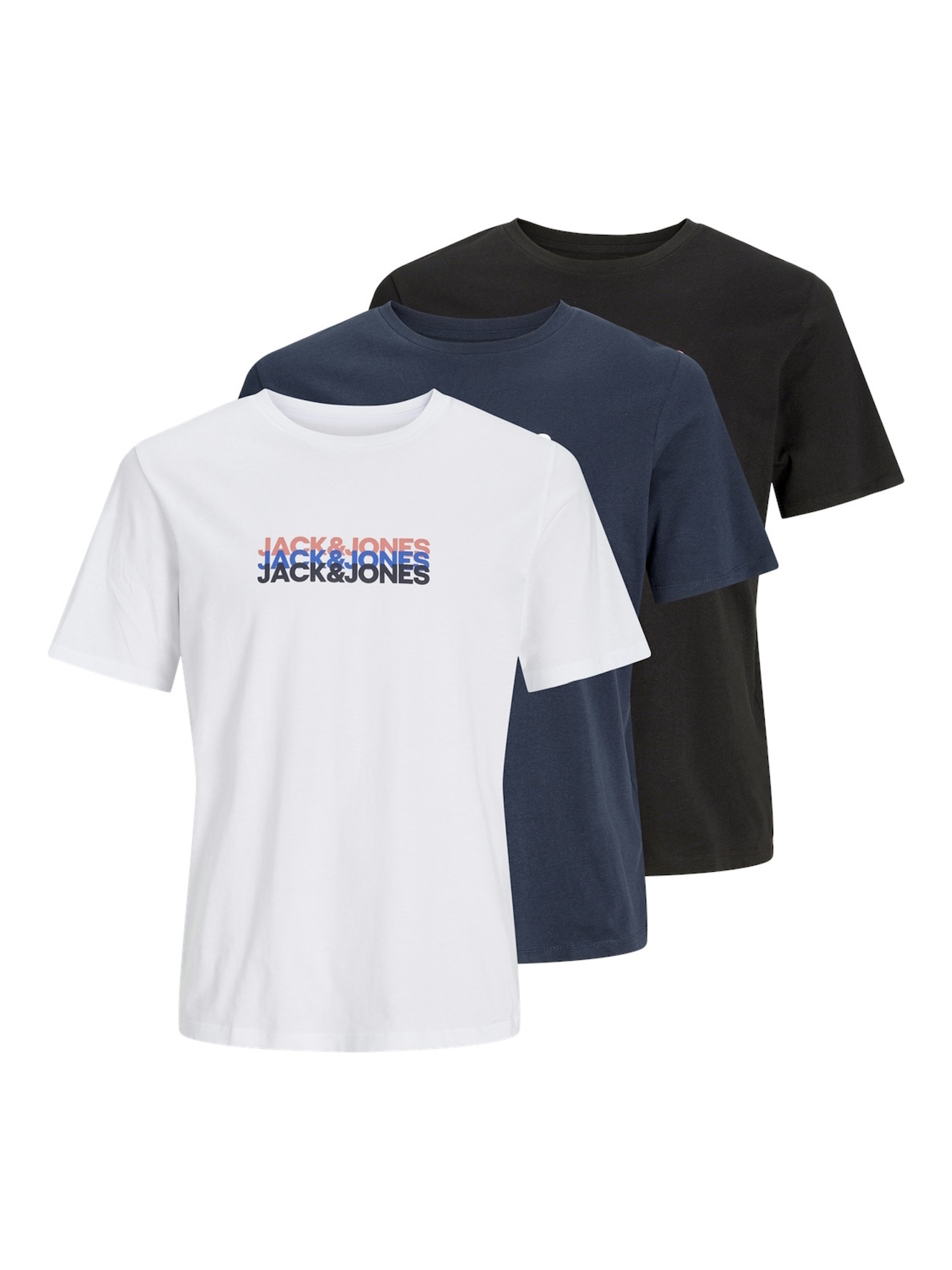 Jack & Jones Shirt met ronde hals JPRBLABRODY TEE SS CREW NECK 5PK MP (set, 5-delig)