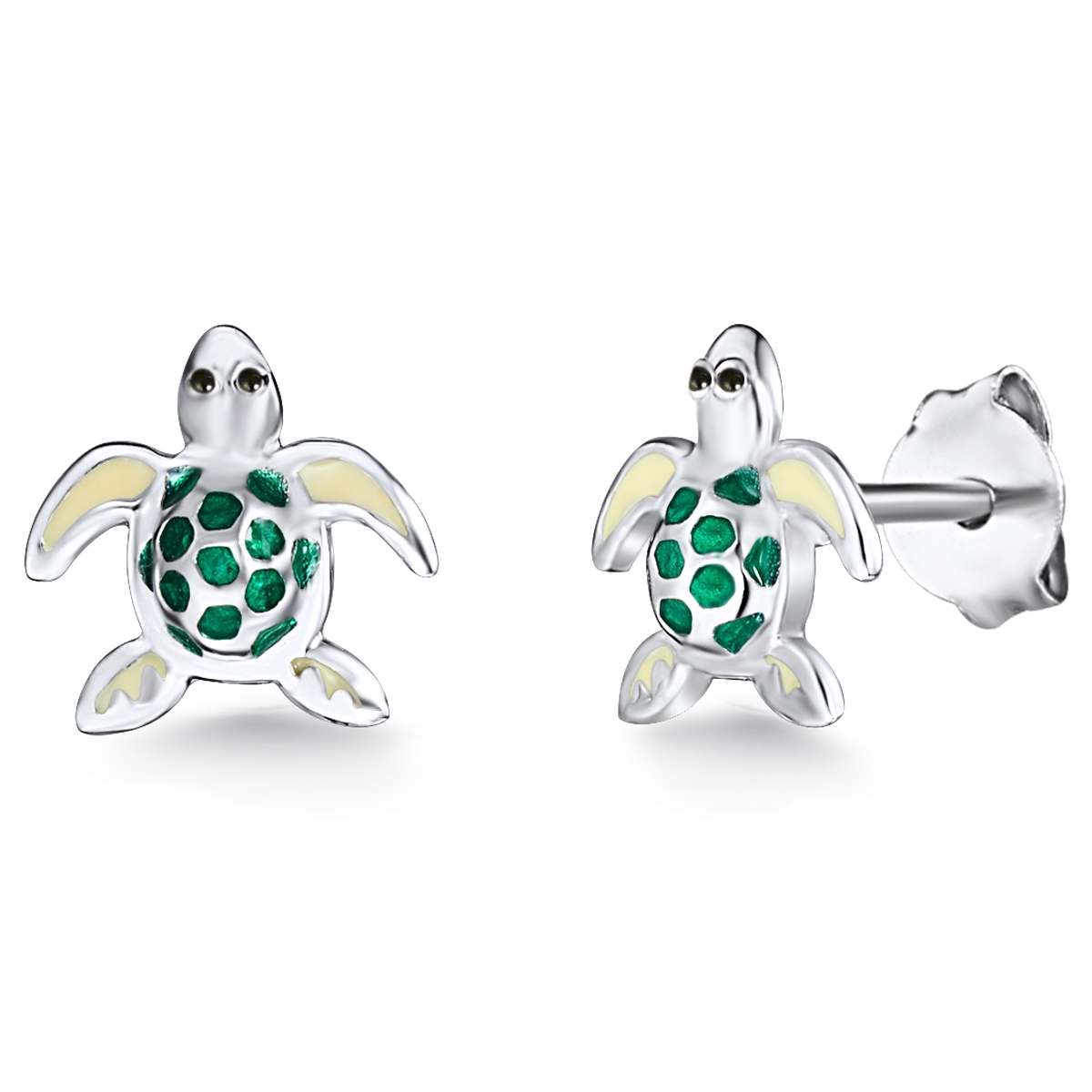 Rafaela Donata Childrens Unisex Stud Earring Sterling Silver - One Size