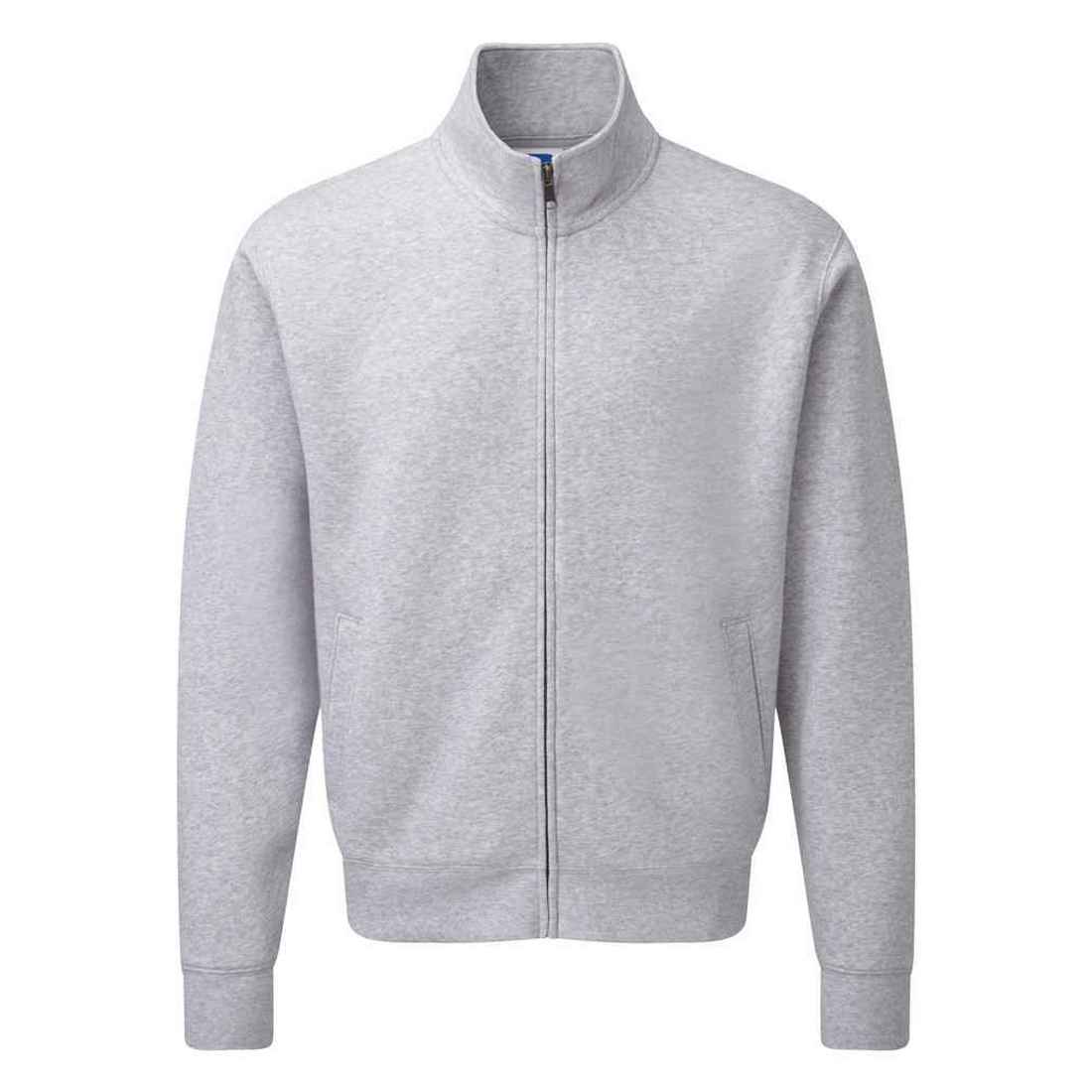Russell Heren Authentiek Sweatjack (Lichte Oxford Heide)