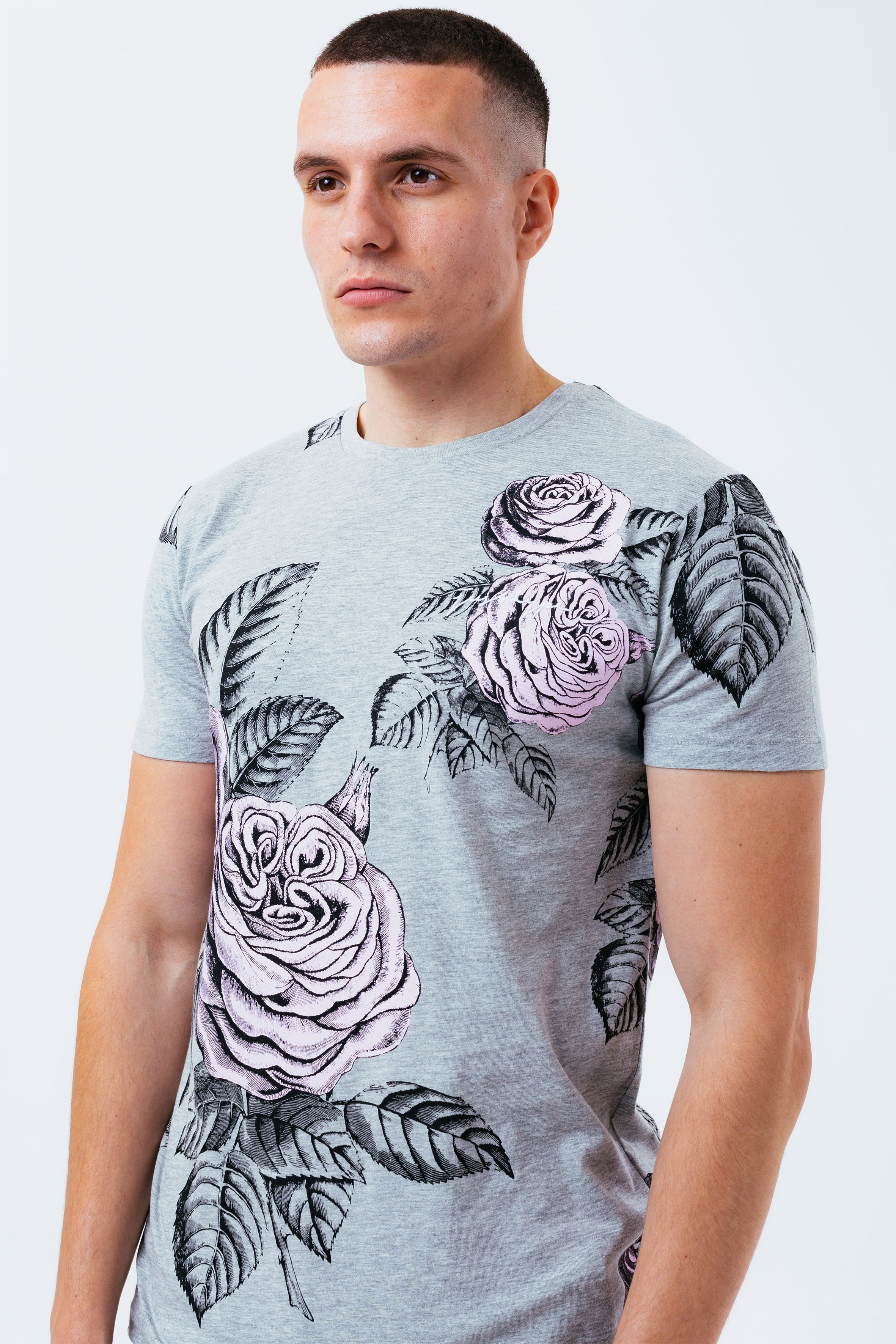 Hype Lilac Rose Men's T-Shirt
