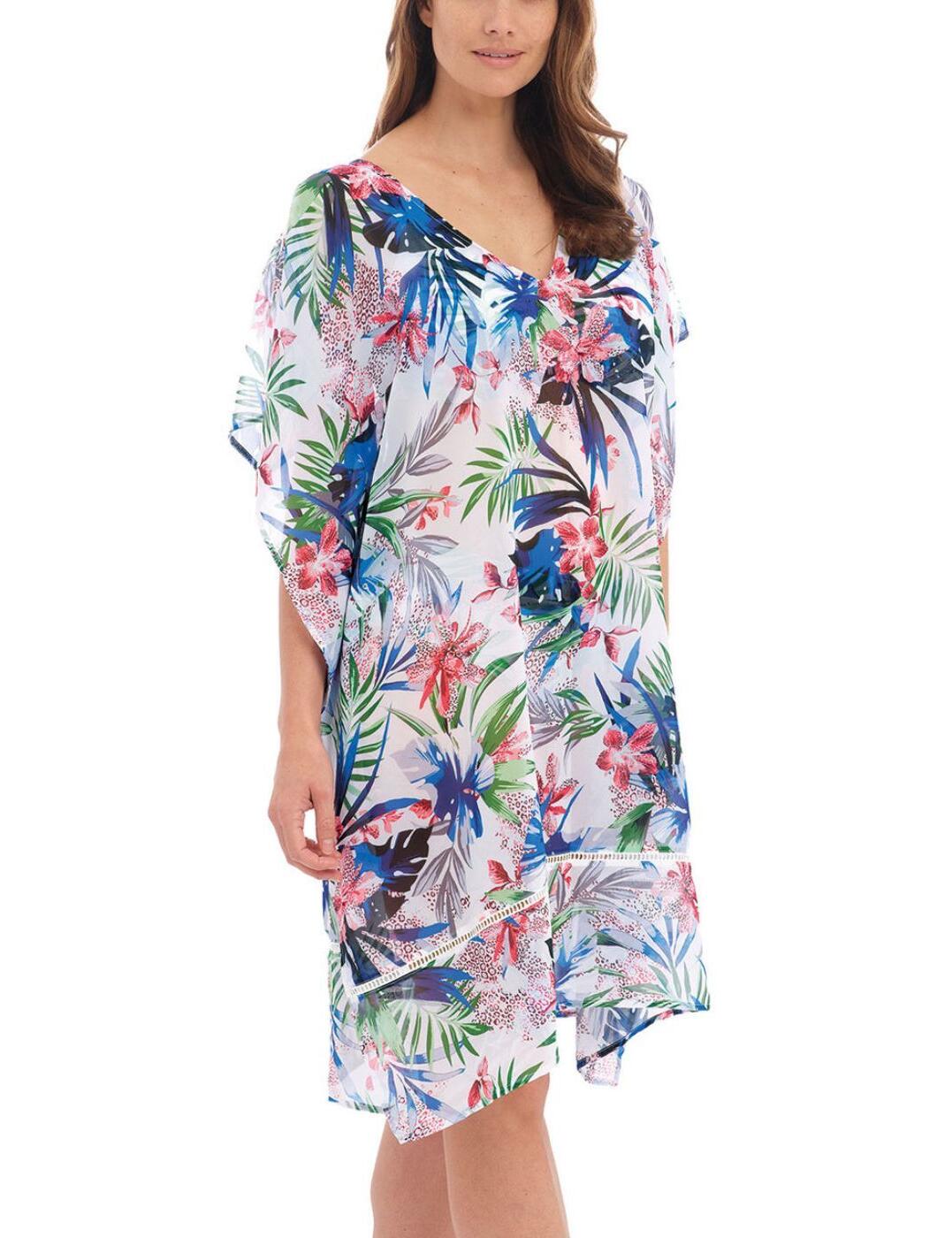 Fantasie Womens 500094 Santa Catalina Kaftan - Multicolour - Size 10 UK