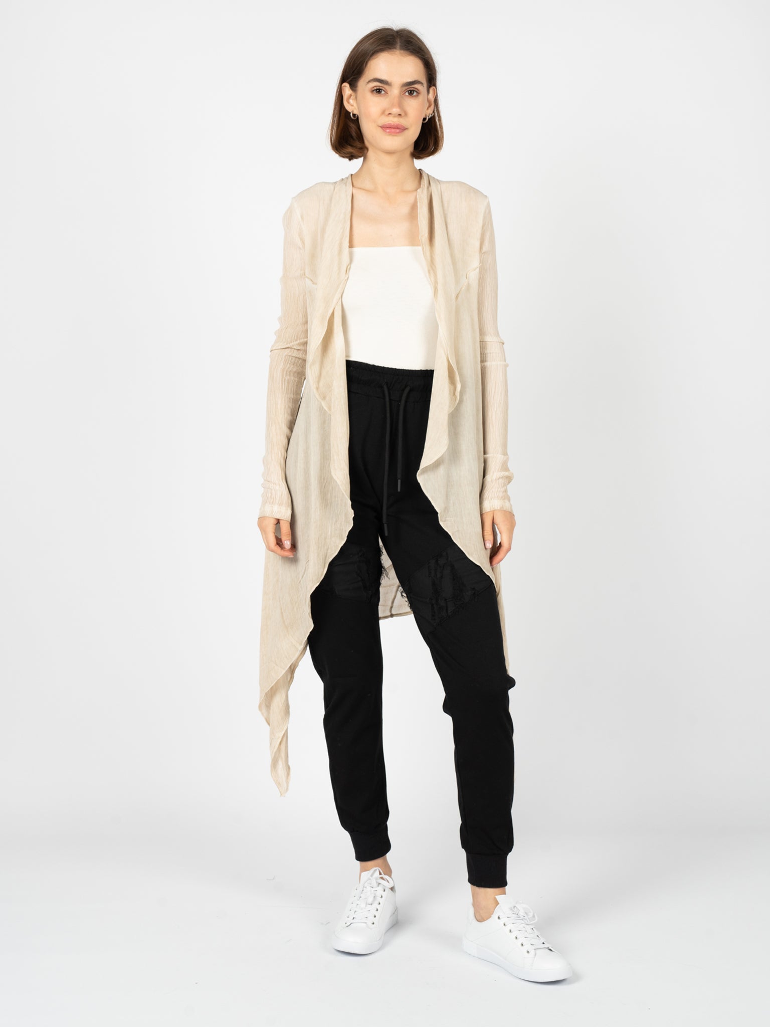 Cardigan Libby Beige för dam 2