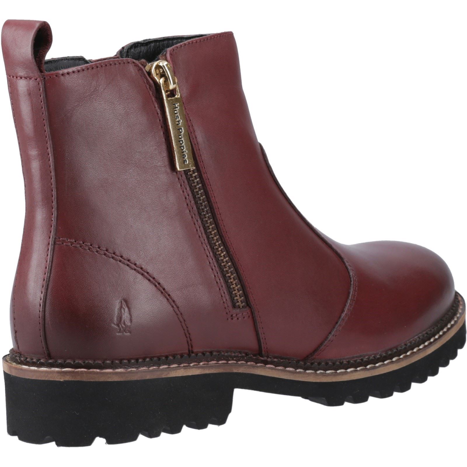 Hush Puppies Grace Zip Suede Damstövlar – bild 2