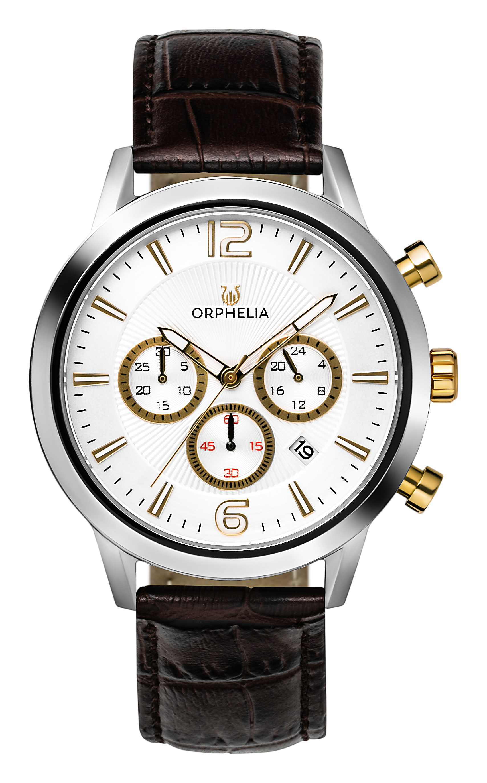Thumbnail - Orphelia Tempo Herren-Armbanduhr, Braun, OR81801