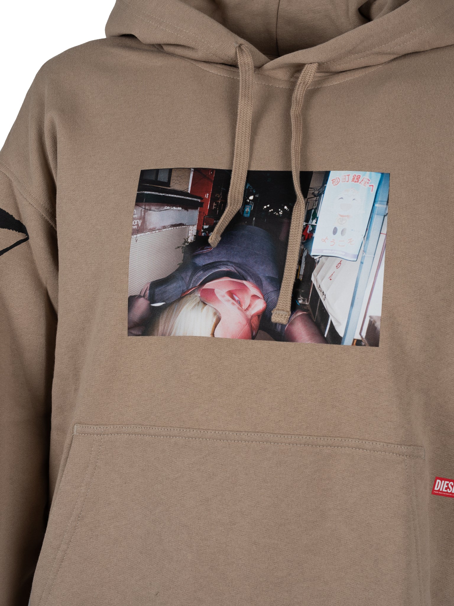 Blus Macs Hood manlig Sand 2