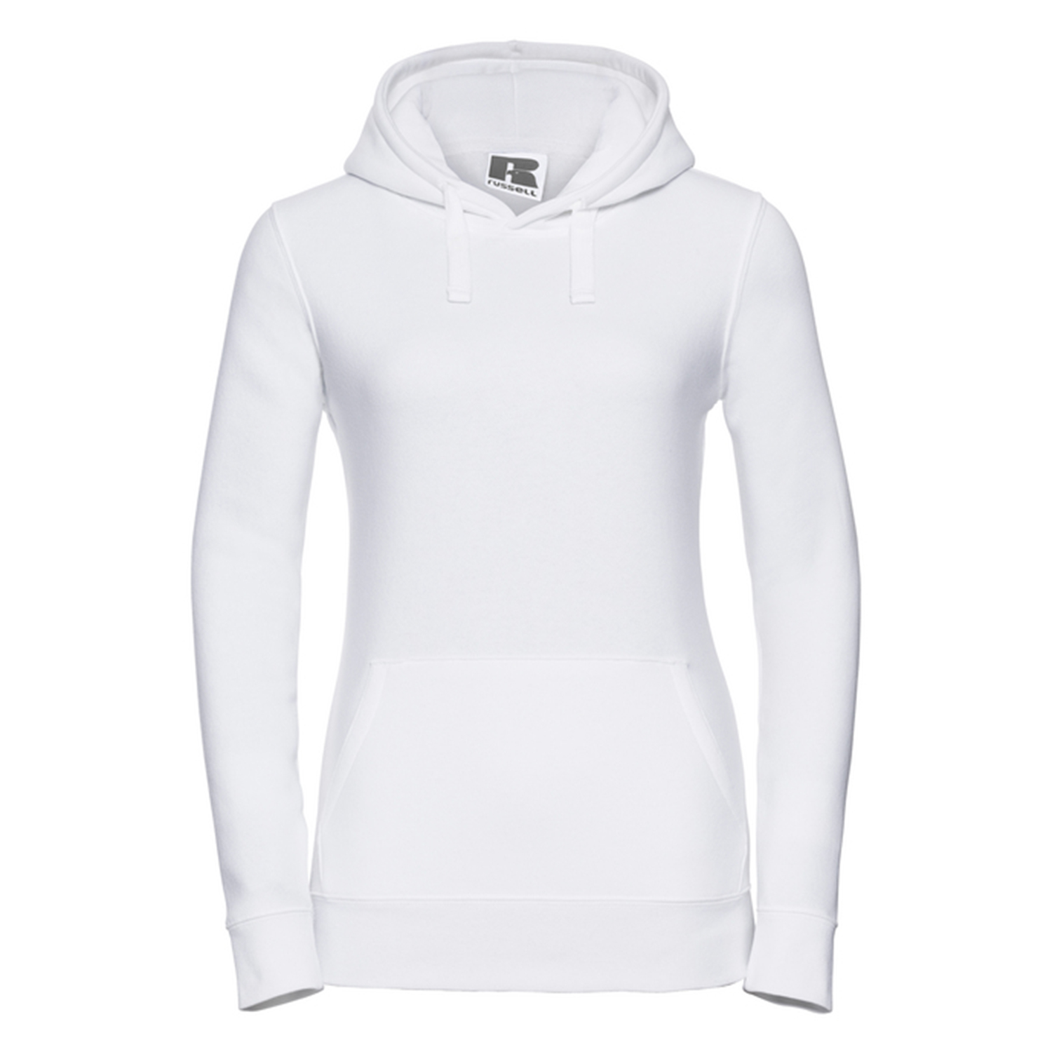 Russell - "Authentic" Kapuzenpullover für Damen (Weiß)