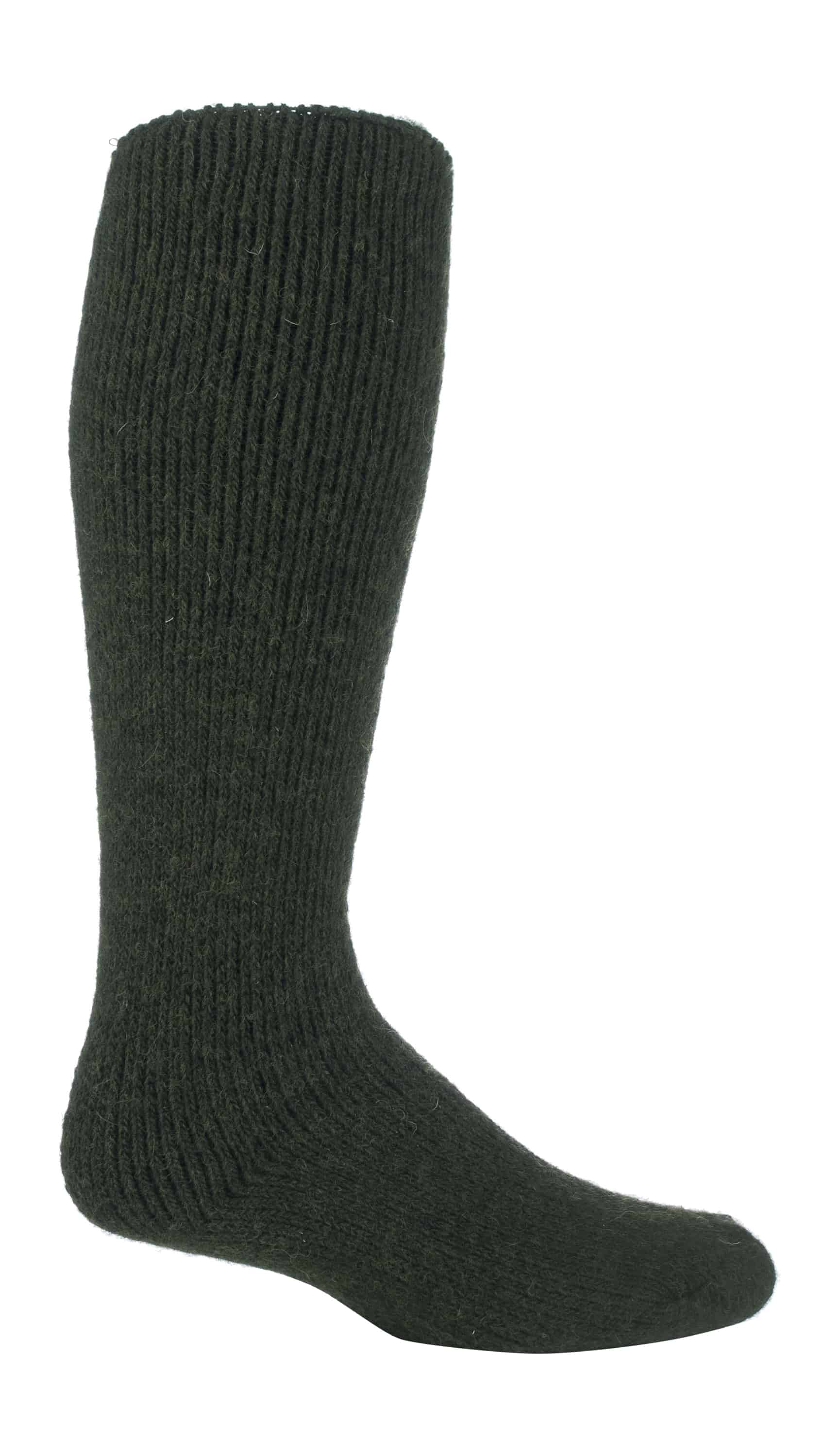 Thumbnail - Extra lange, schwere 2.7 TOG Kniestrümpfe aus Thermowolle für Herren