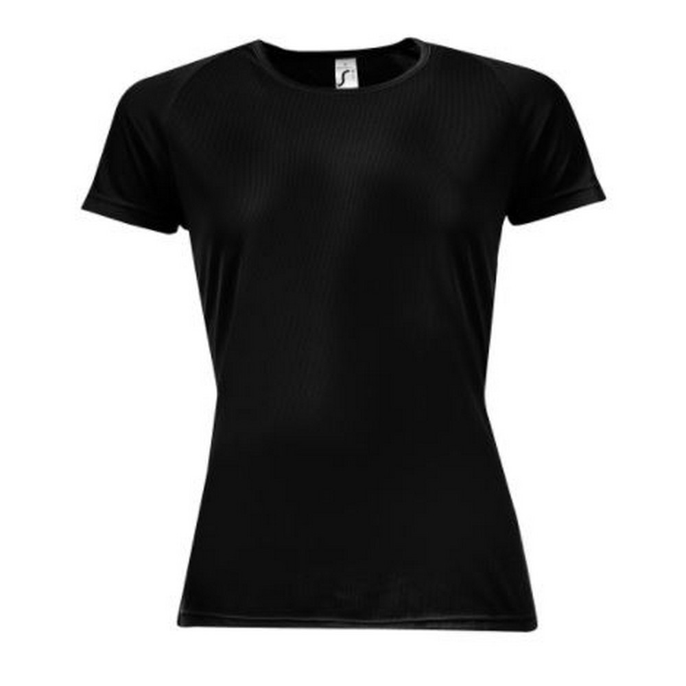 Thumbnail - SOLS - T-shirt de sport - Femme (Noir)