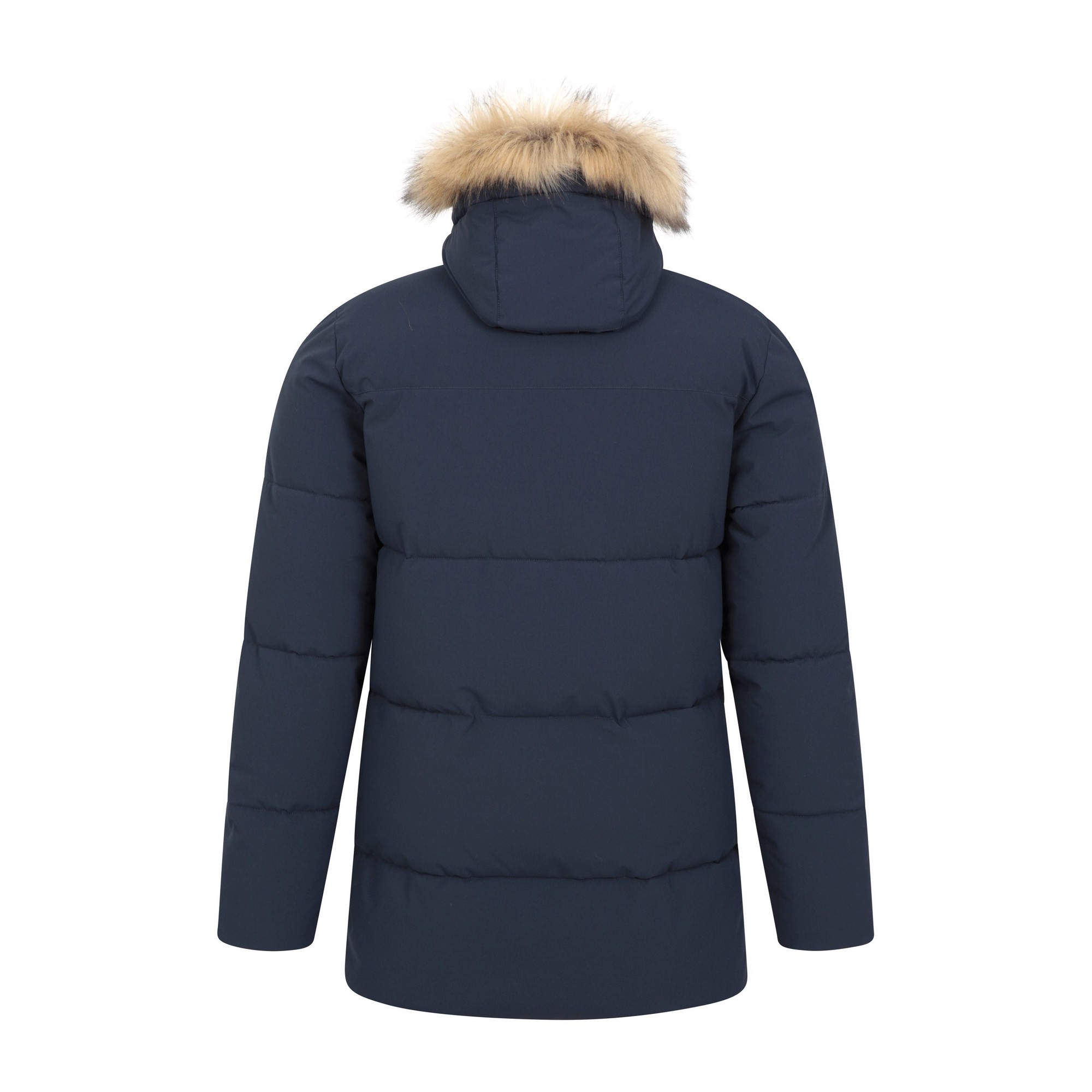 Mountain Warehou Herr Fern Vattenresistent Vadderad Parka (Marin) jackor – bild 2