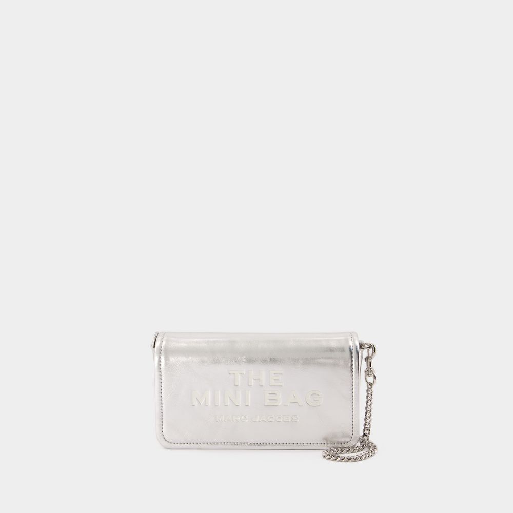 Thumbnail - The Mini Bag - Marc Jacobs - Leder - Silber