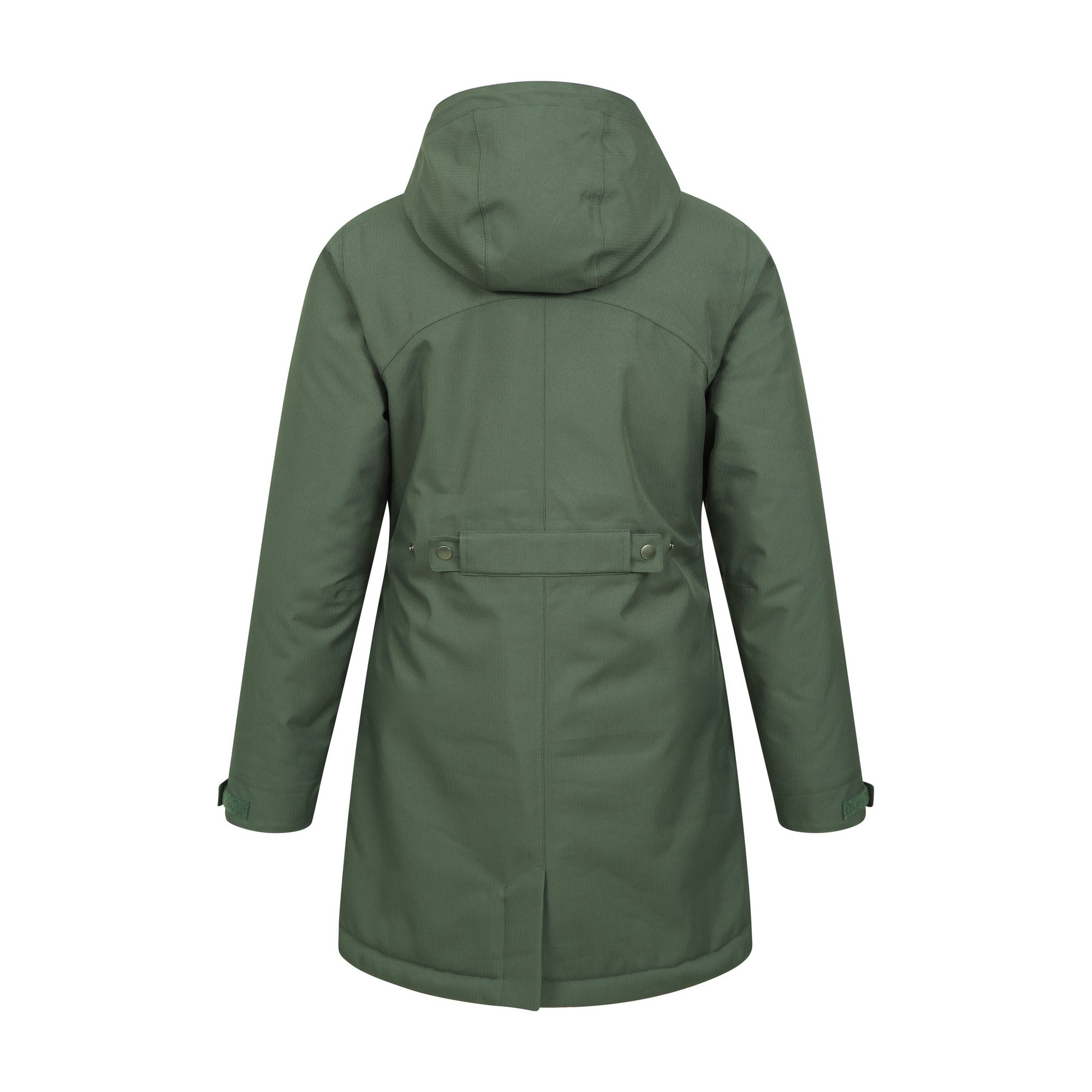 Mountain Warehou Dam/Ladies Rain On Vattentät Vadderad Jacka (Khaki Brown) – bild 2