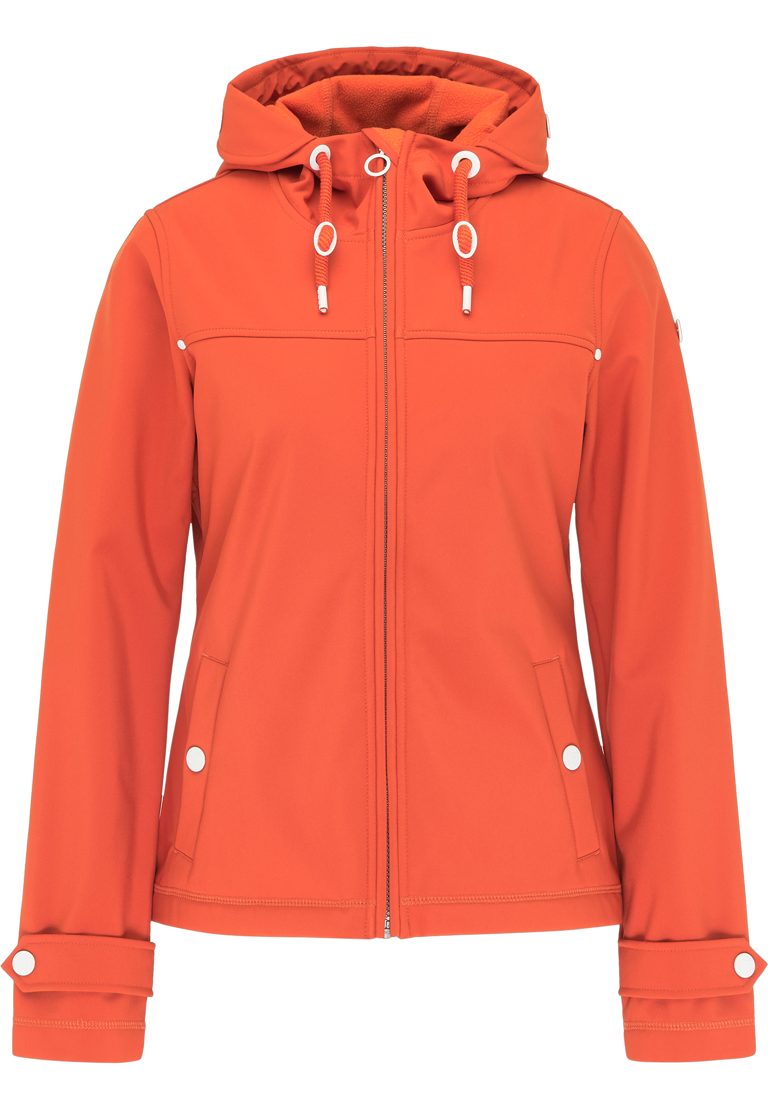 Dreimaster softshell jas 3MASTER Dames oranjerood