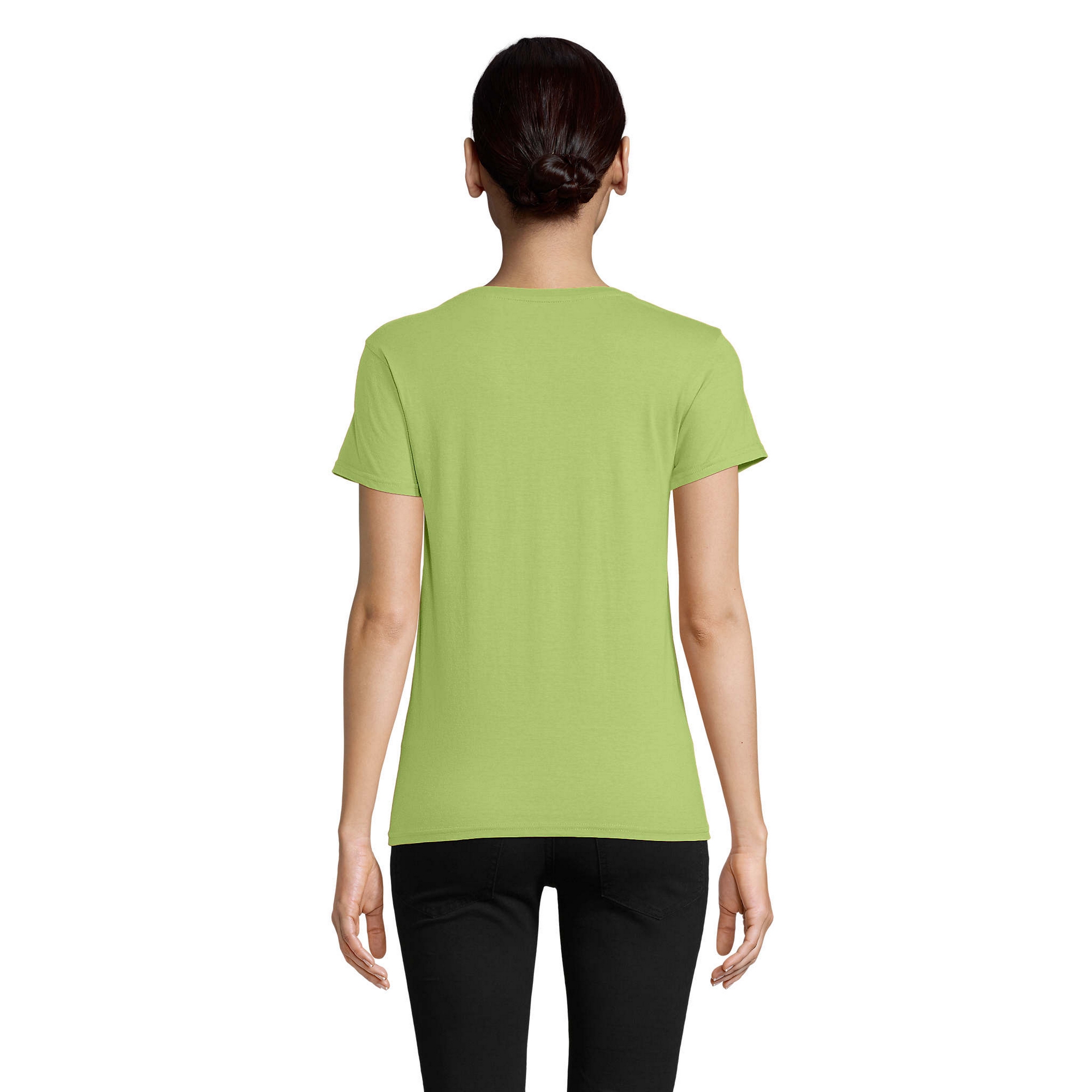 SOLS Pioneer T-shirt dam/dam (Äppelgrönt) – bild 2