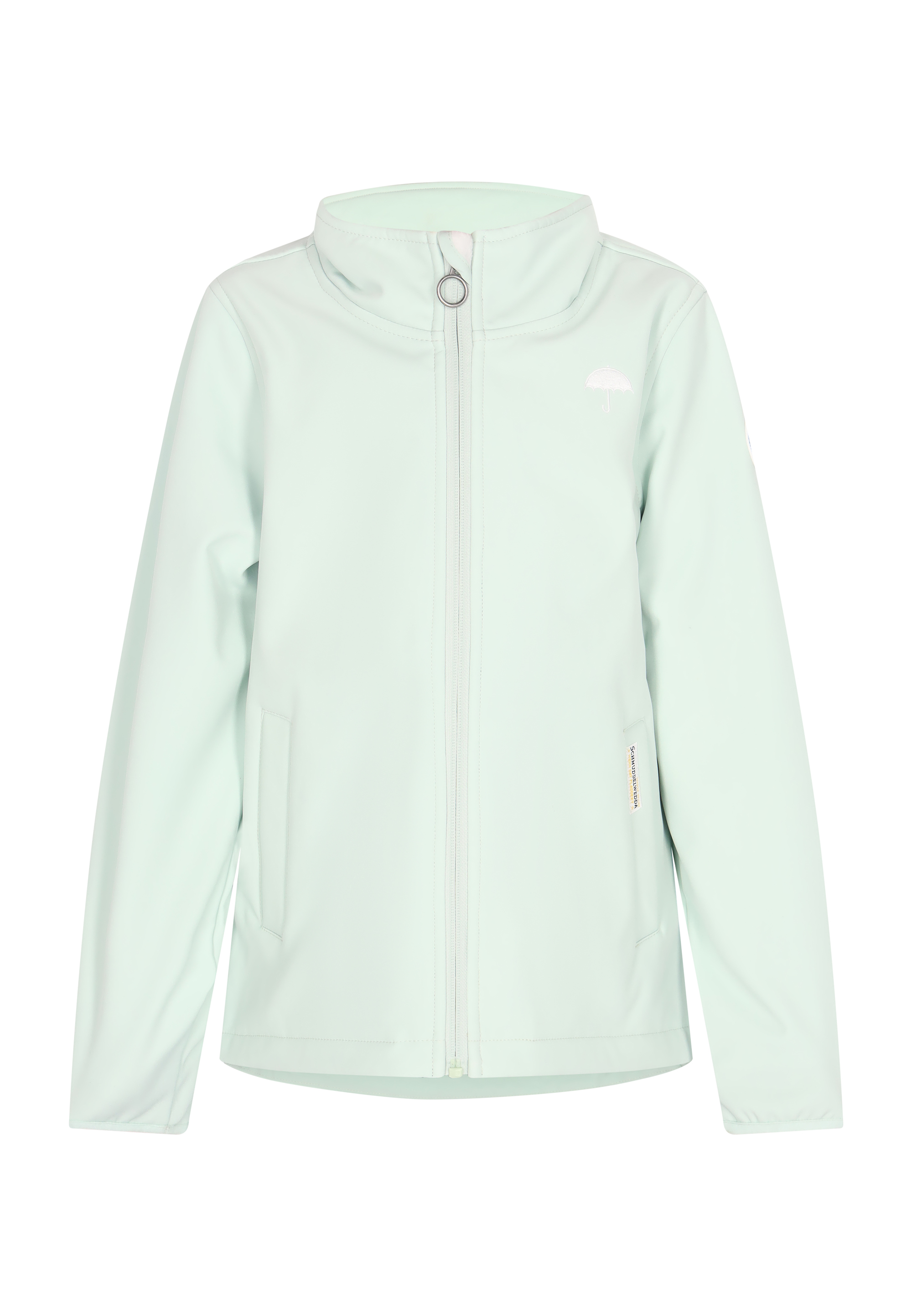 Thumbnail - Schmuddelwedda Softshelljacke Mädchen (Kids) Pastellminze